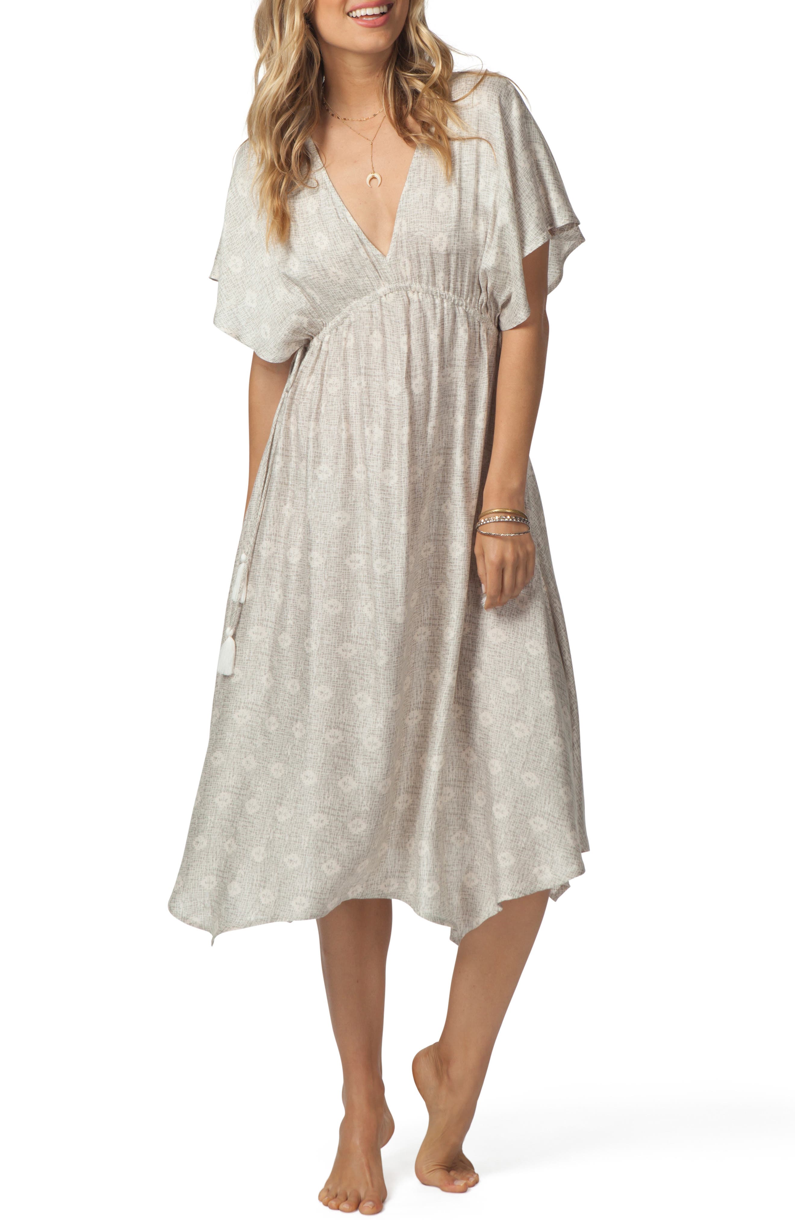 Rip Curl Desert Dreams Midi Dress, Beige