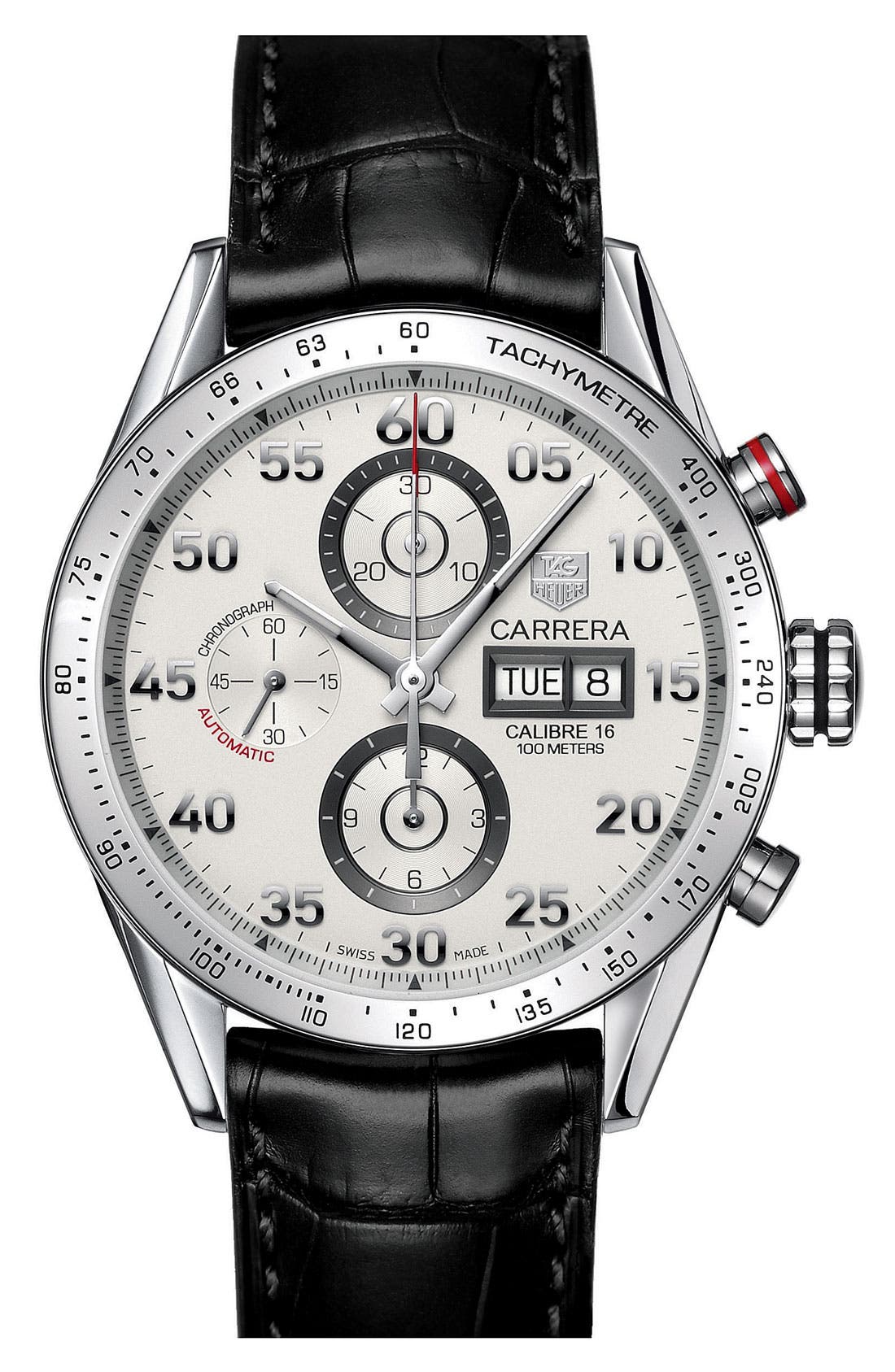 TAG Heuer 'Carrera' Automatic Tachymeter Watch Nordstrom