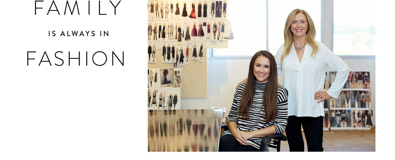 Family is always in fashion: NIC+ZOE's Dorian Lightbown and Zoë Chatfield-Taylor.