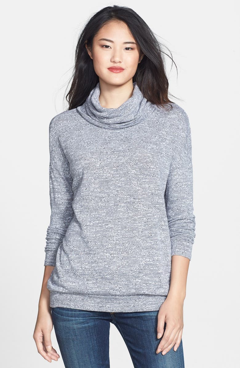 Three Dots Oversized Cowl Neck Tunic | Nordstrom
