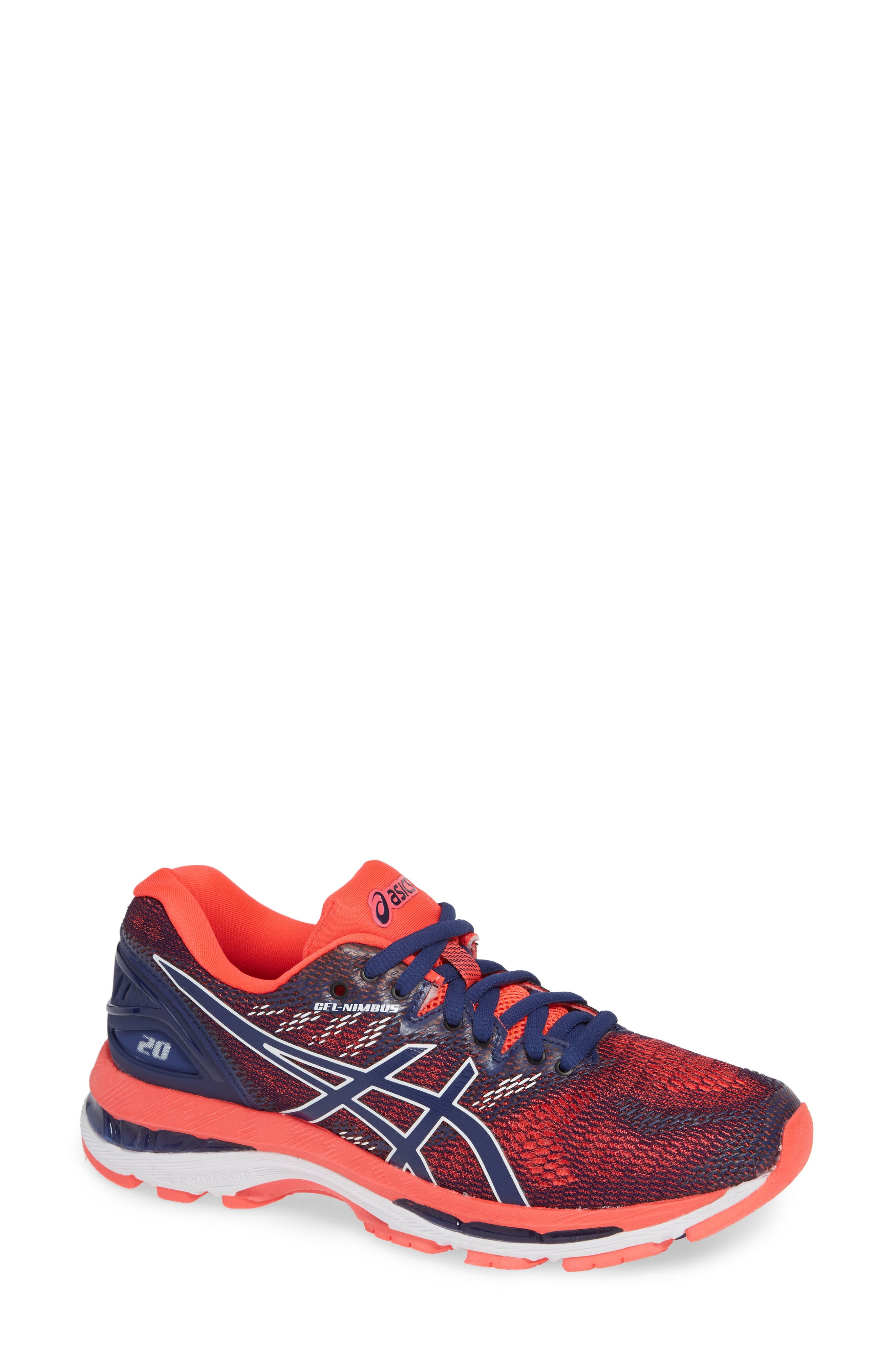 UPC 191497420058 product image for Women's Asics Gel-Nimbus 20 Running Shoe, Size 7.5 D - Blue | upcitemdb.com