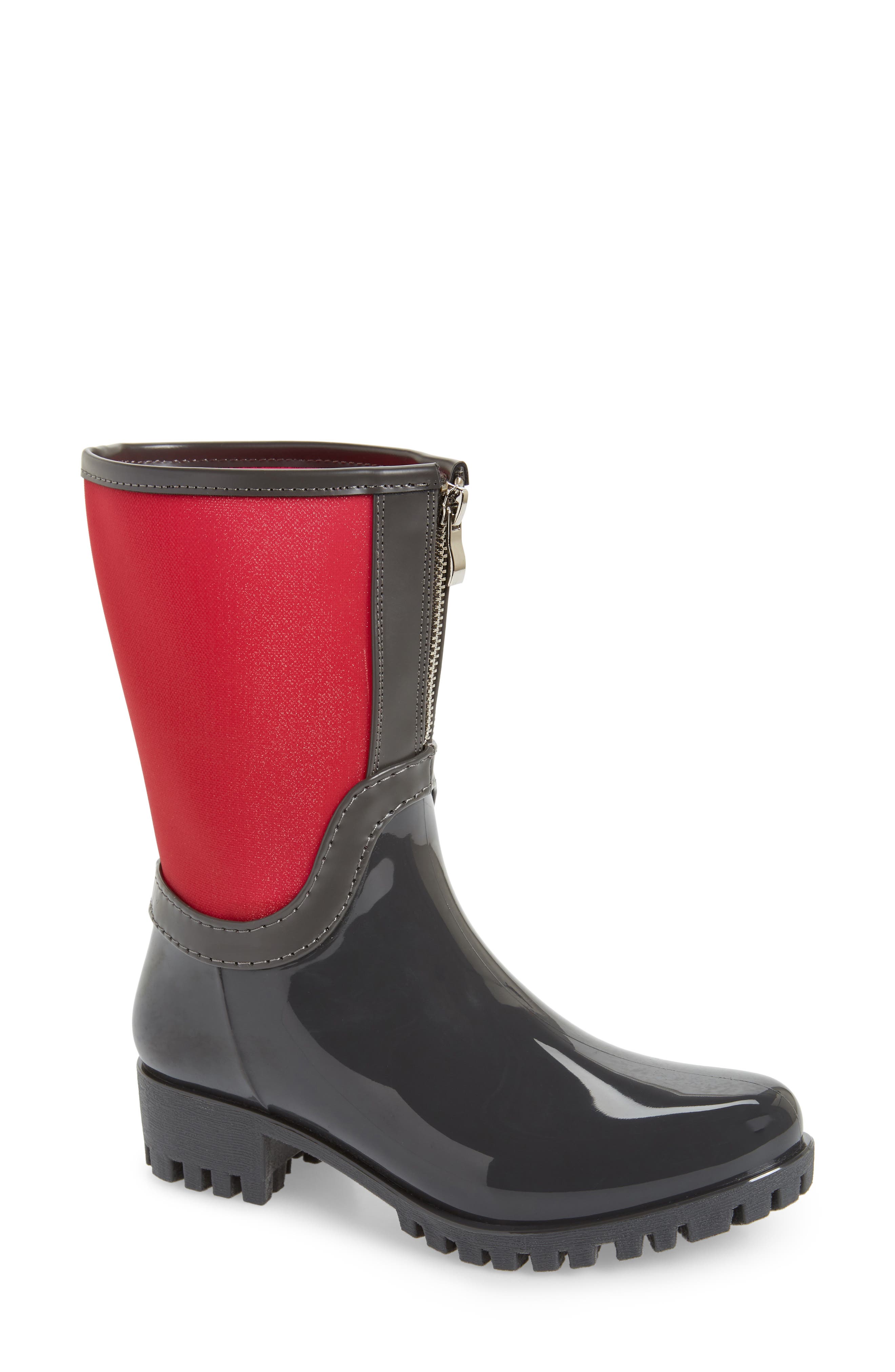 Dav Dryden Sheer Waterproof Boot, Red