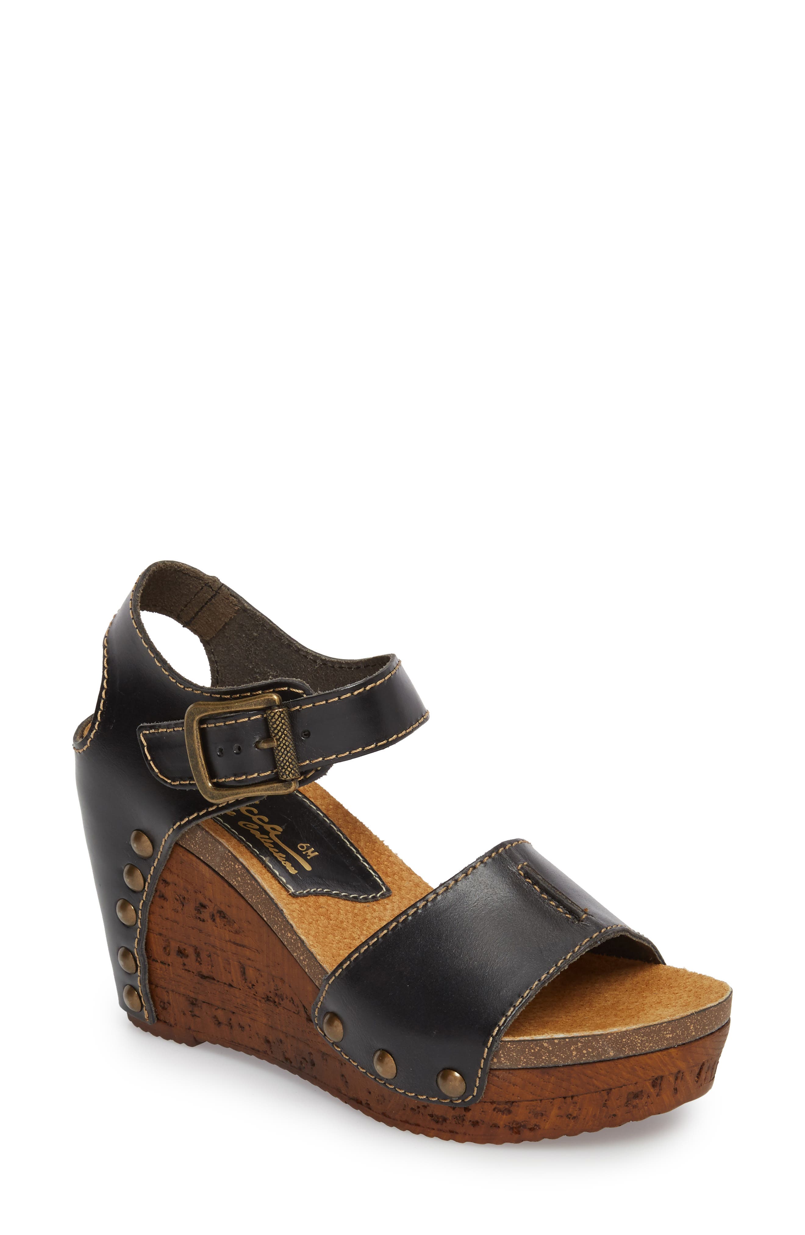 Sbicca Brella Studded Platform Wedge Sandal (Women) Nordstrom