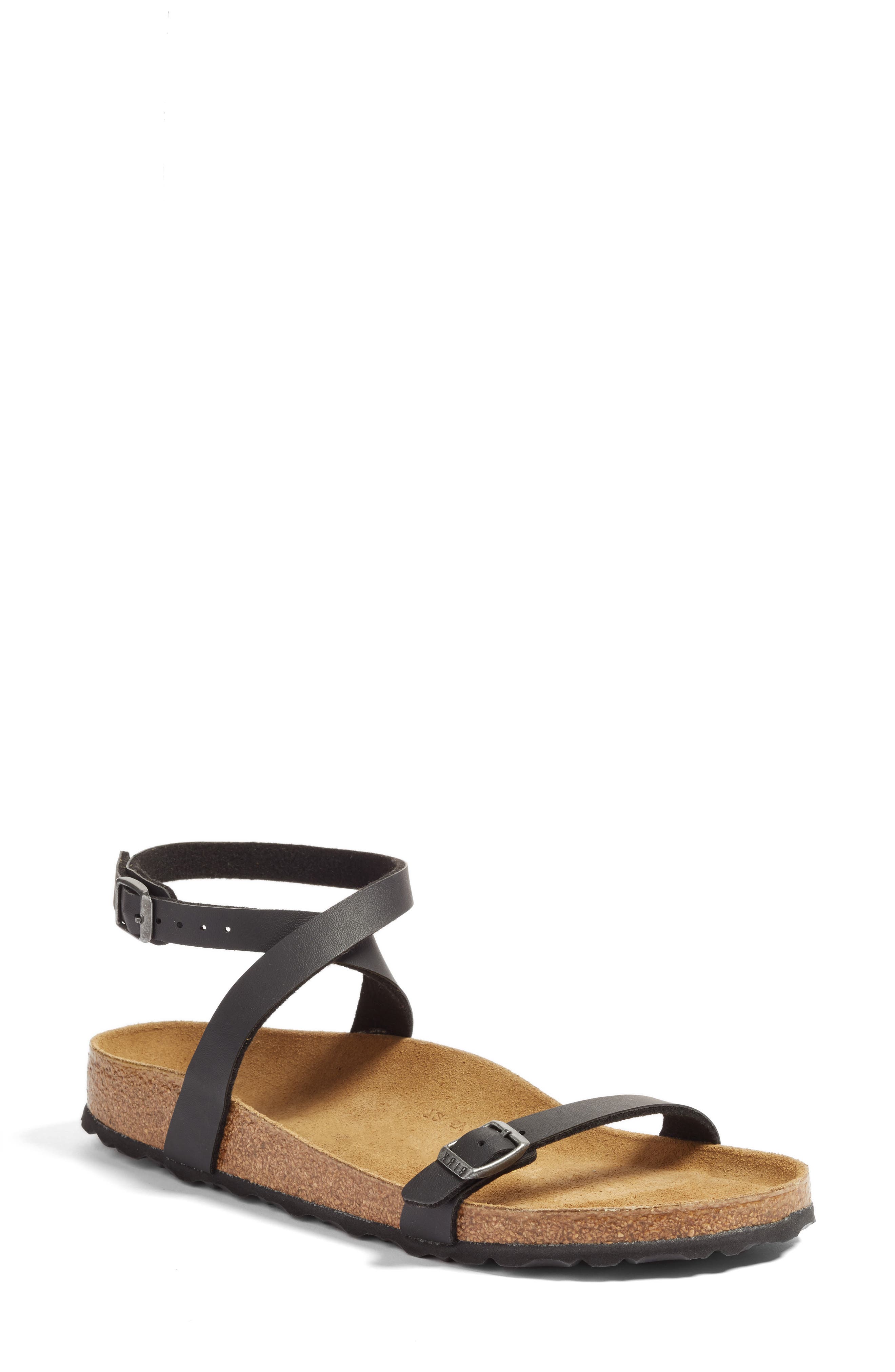 Birkenstock Daloa Ankle Strap Sandal, Black