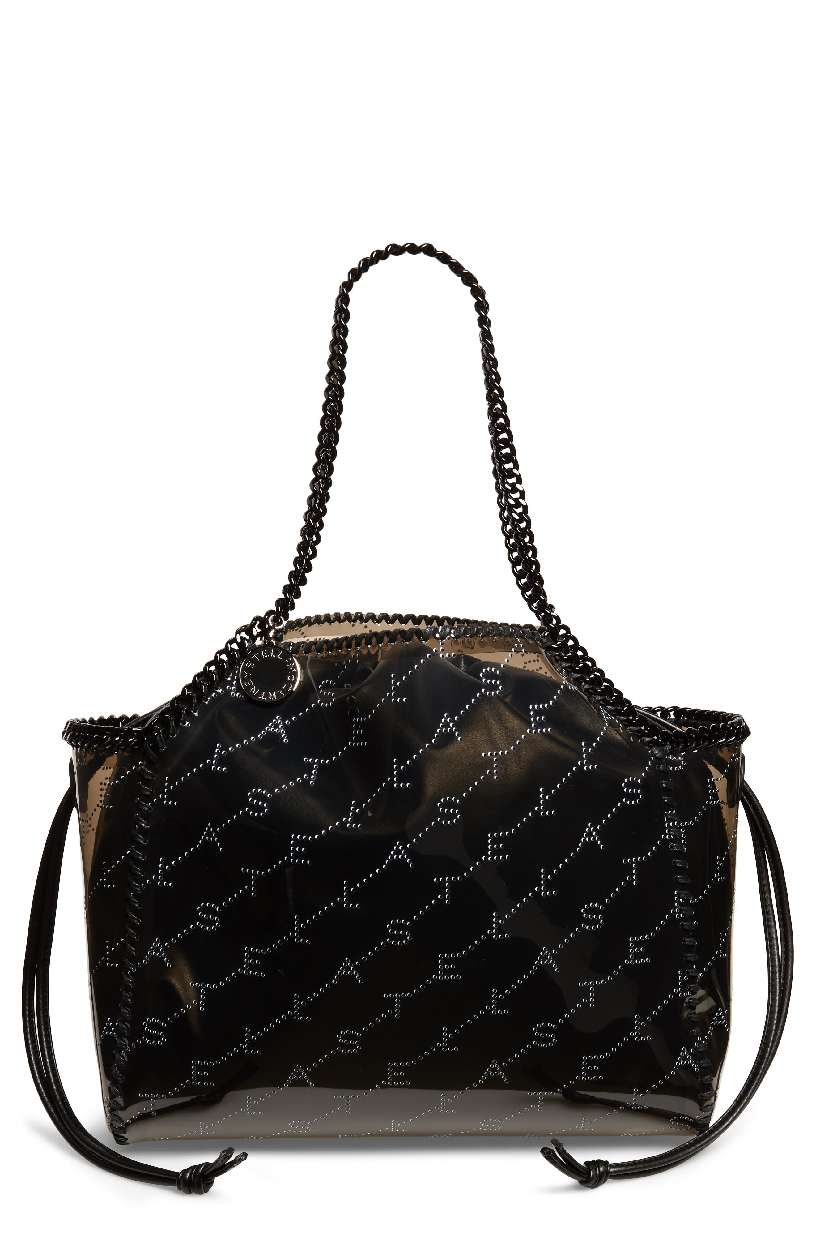 Stella Mccartney Transparent Tote - Black
