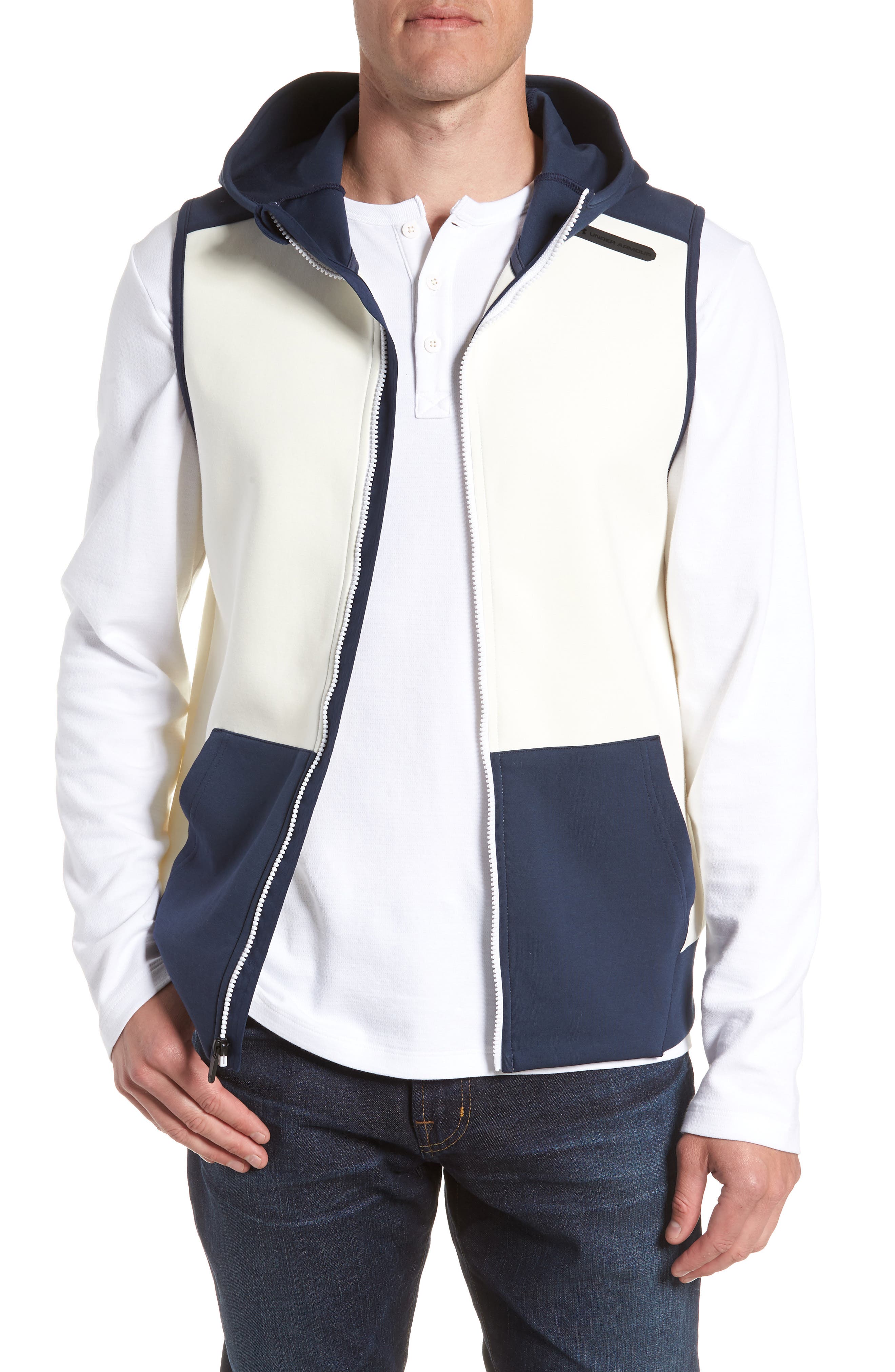 Under Armour Unstoppable Knit Vest, White