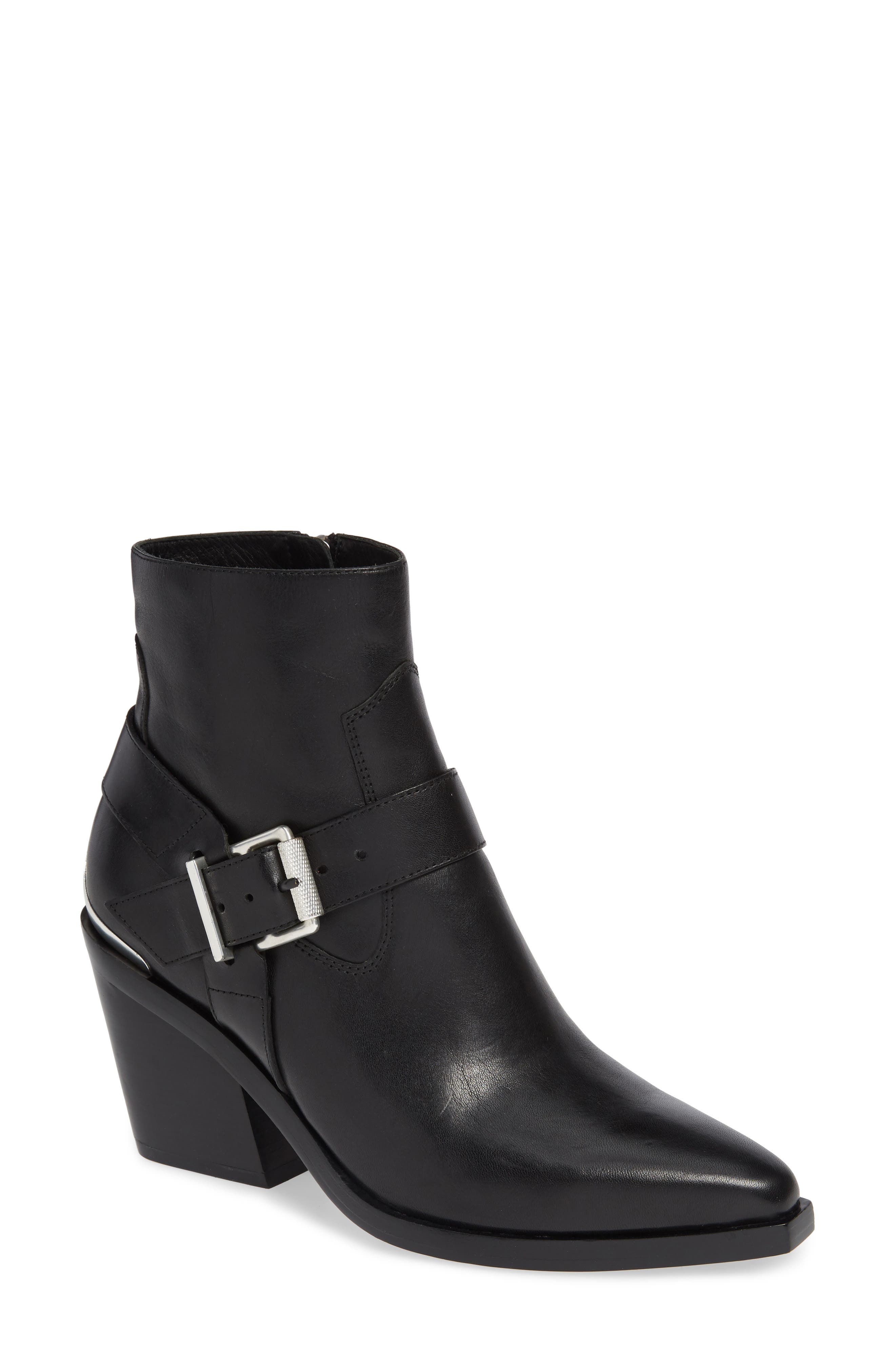 Rag & Bone Ryder Buckle Bootie, Black