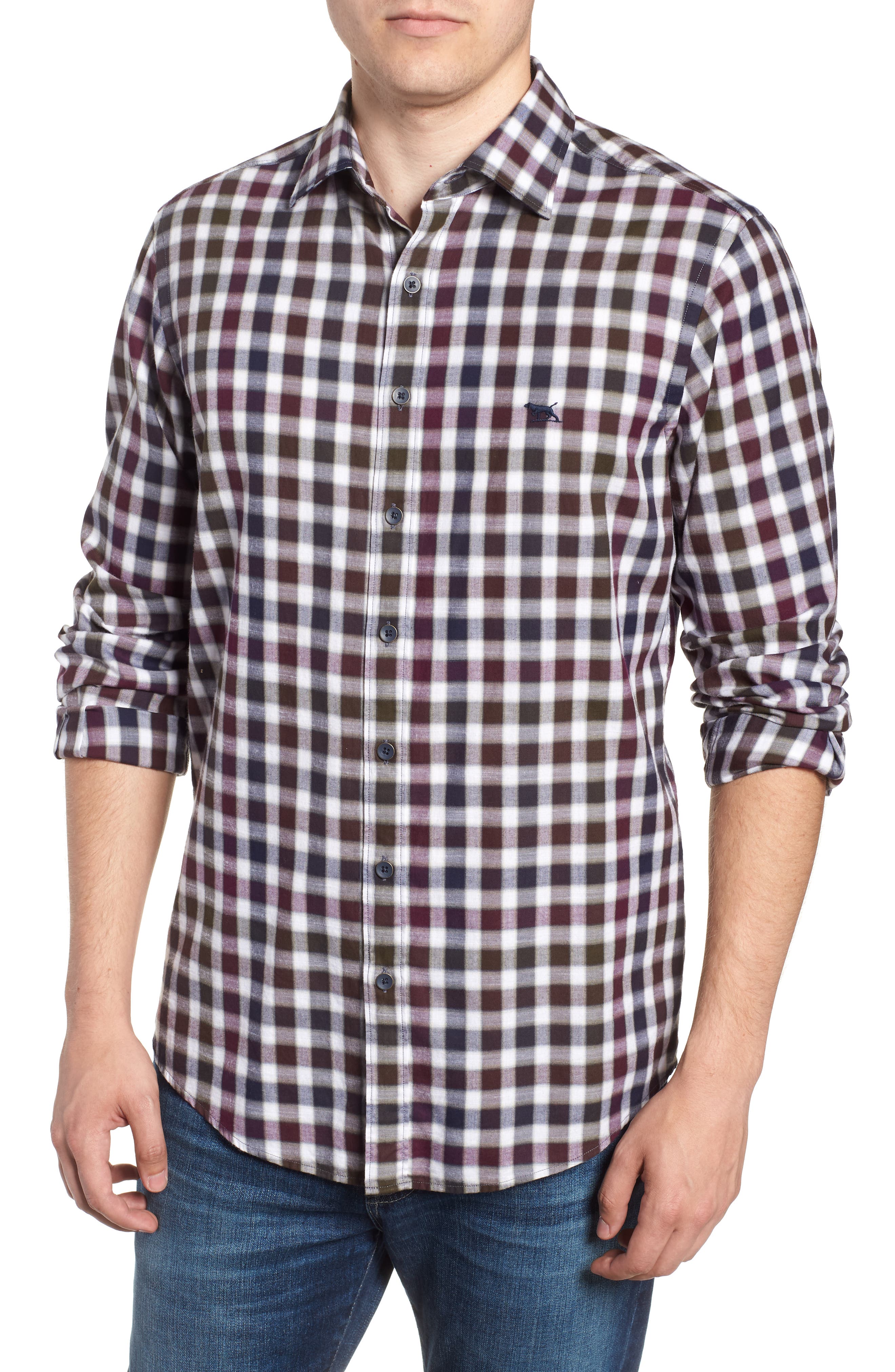 Rodd & Gunn Harvest Ave Regular Fit Flannel Sport Shirt