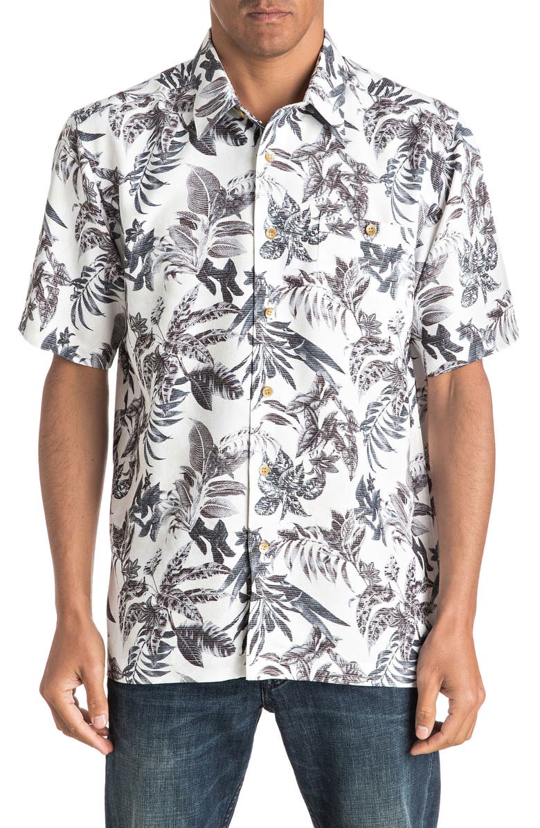 Quiksilver Waterman Collection Daily Routines Camp Shirt | Nordstrom