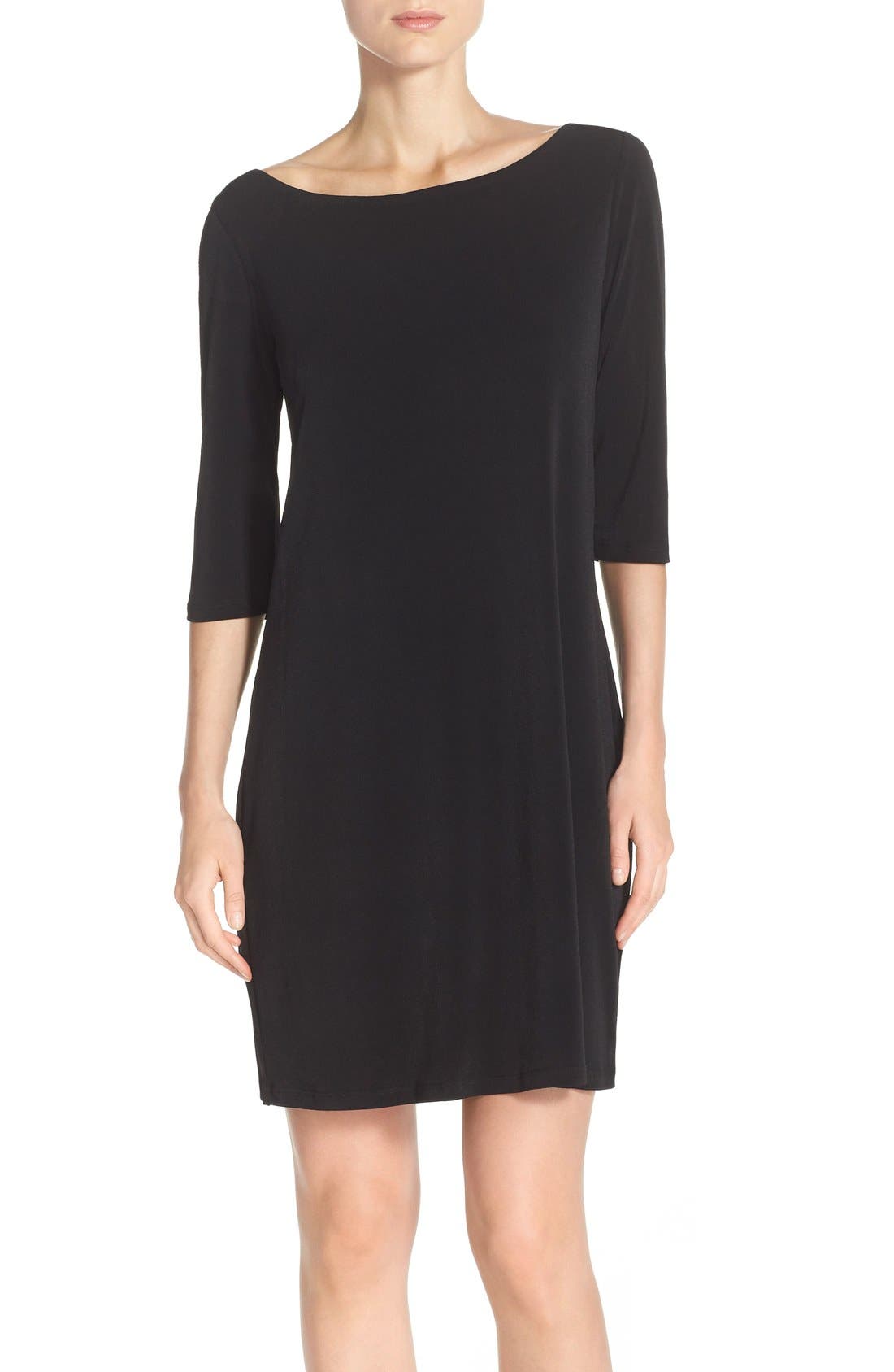 Leota Dolman Sleeve Jersey Sheath Dress