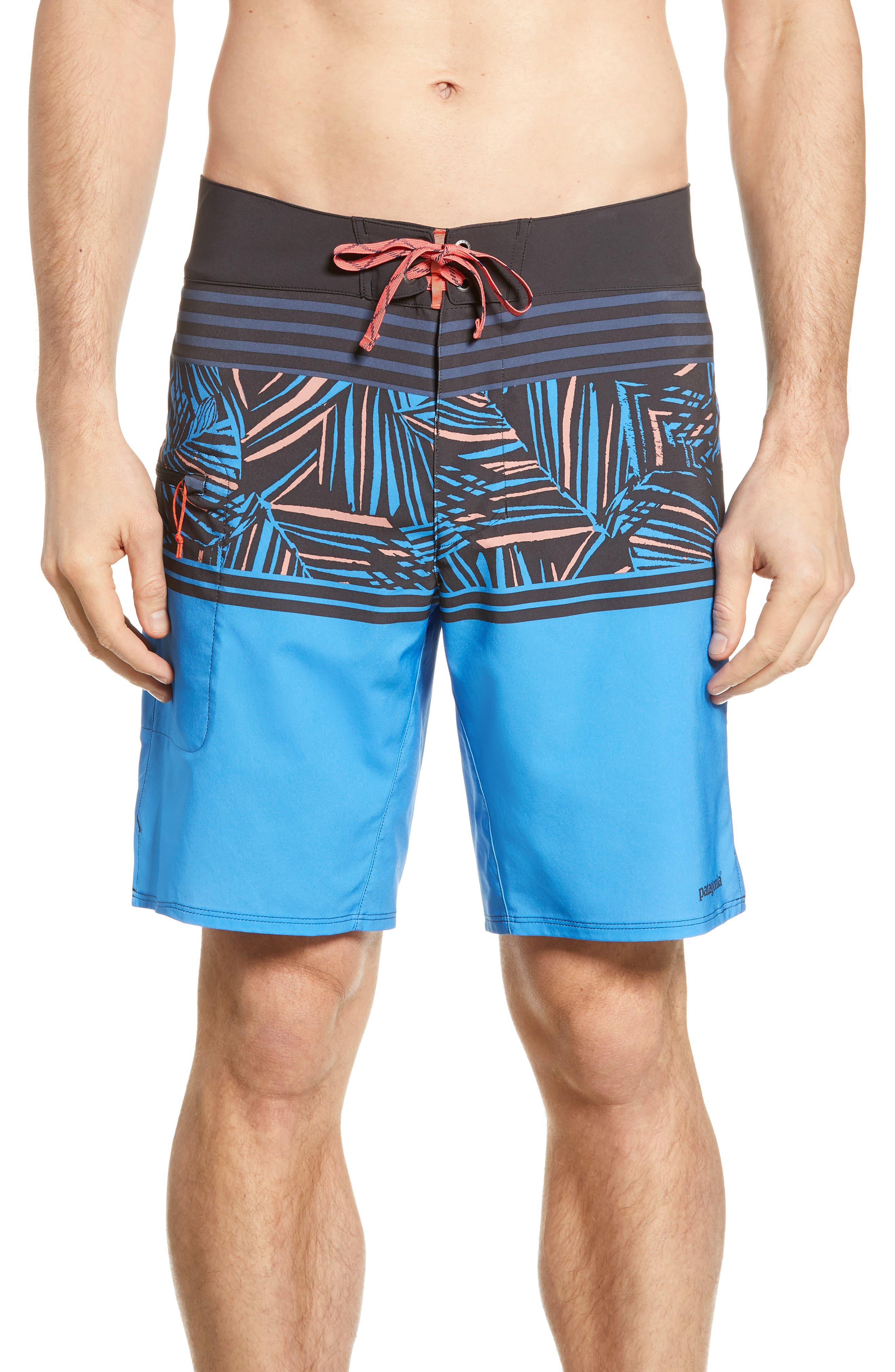 Patagonia Stretch Planing Swim Trunks, Blue