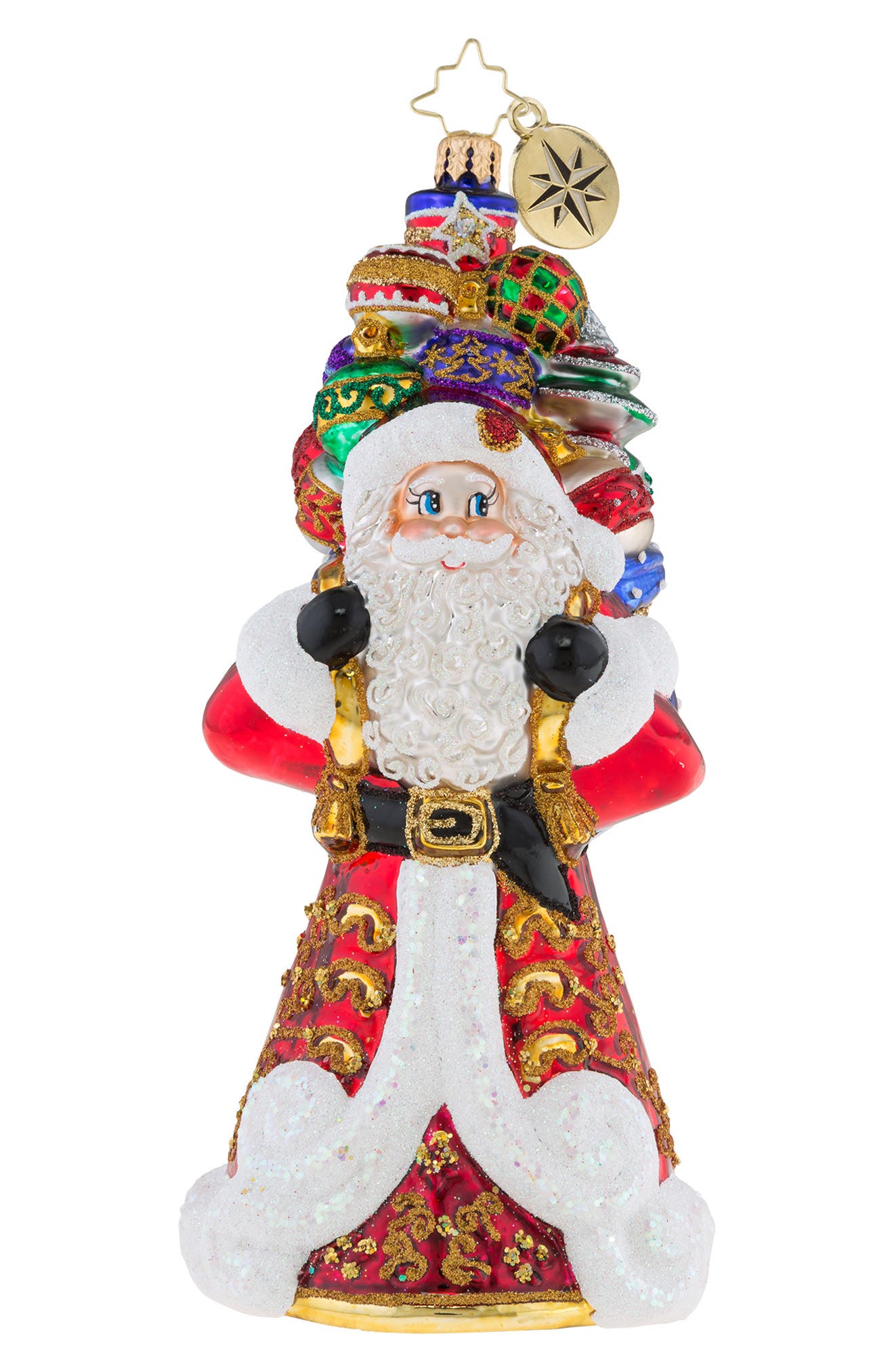 UPC 645001494887 product image for Christopher Radko It Ain'T Heavy Ornament, Size One Size - Red | upcitemdb.com