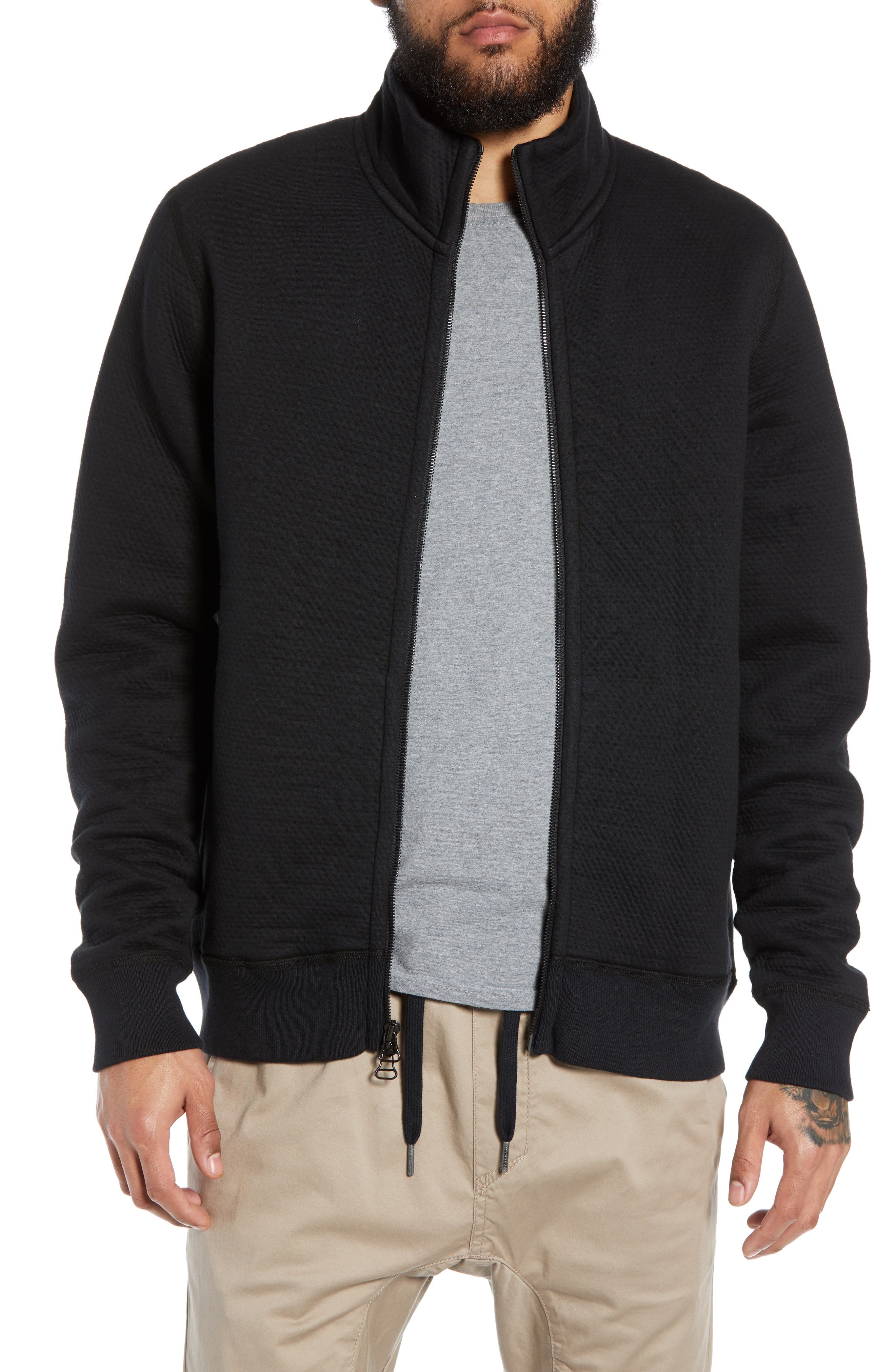 Wings + Horns Timberland Cabin Fleece Jacket, Black