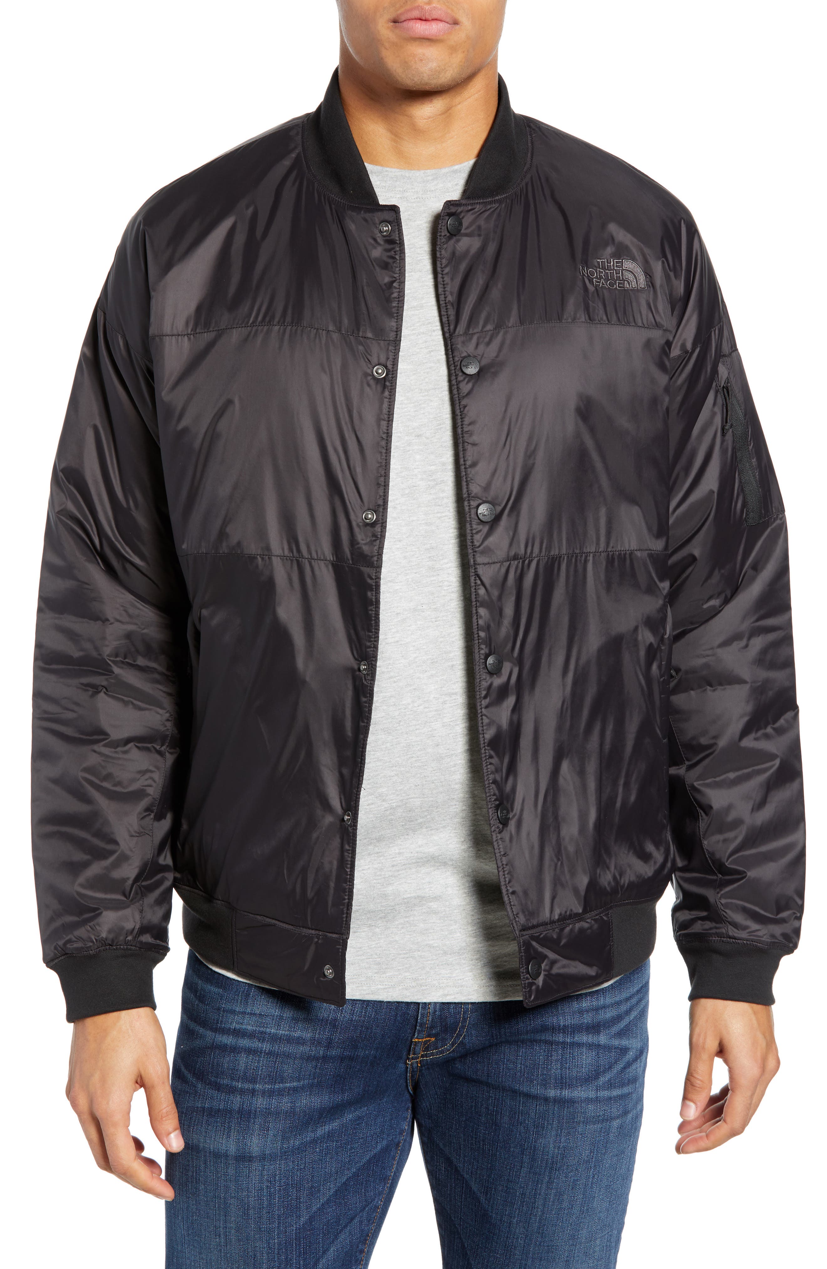 The North Face Presley Insulated Bomber Jacket, Black