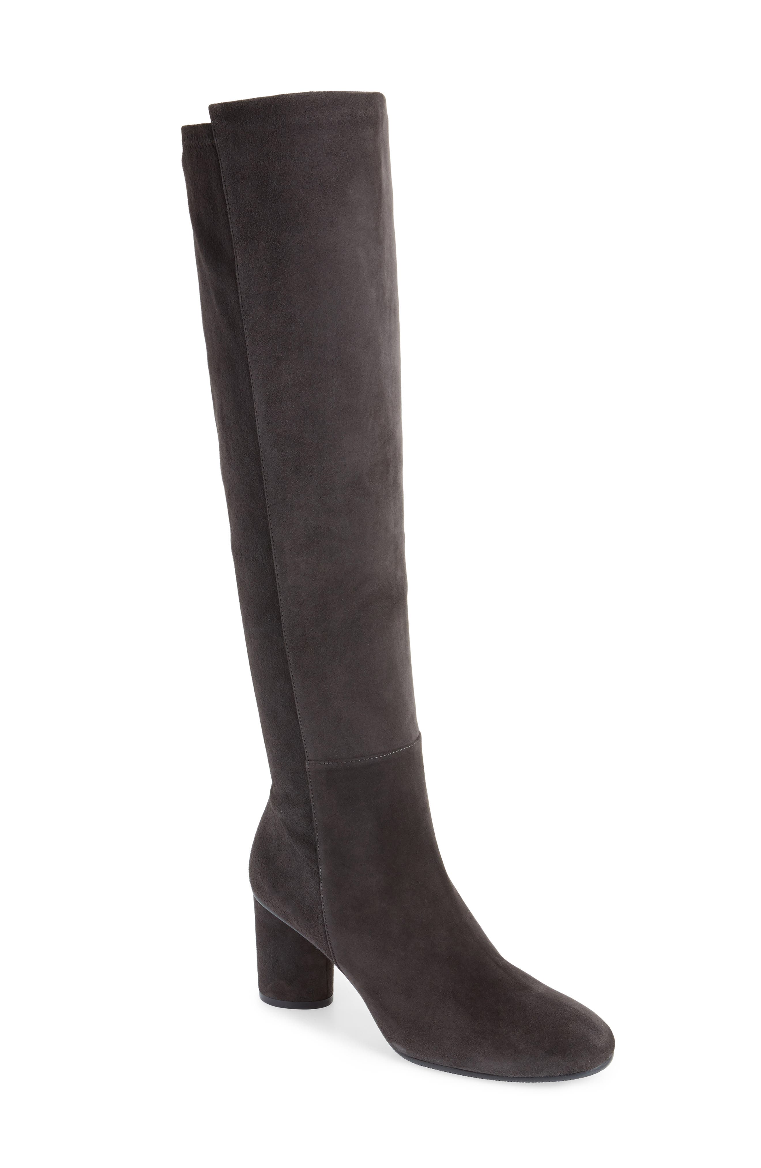 Stuart Weitzman Eloise 75 Over The Knee Boot, Grey