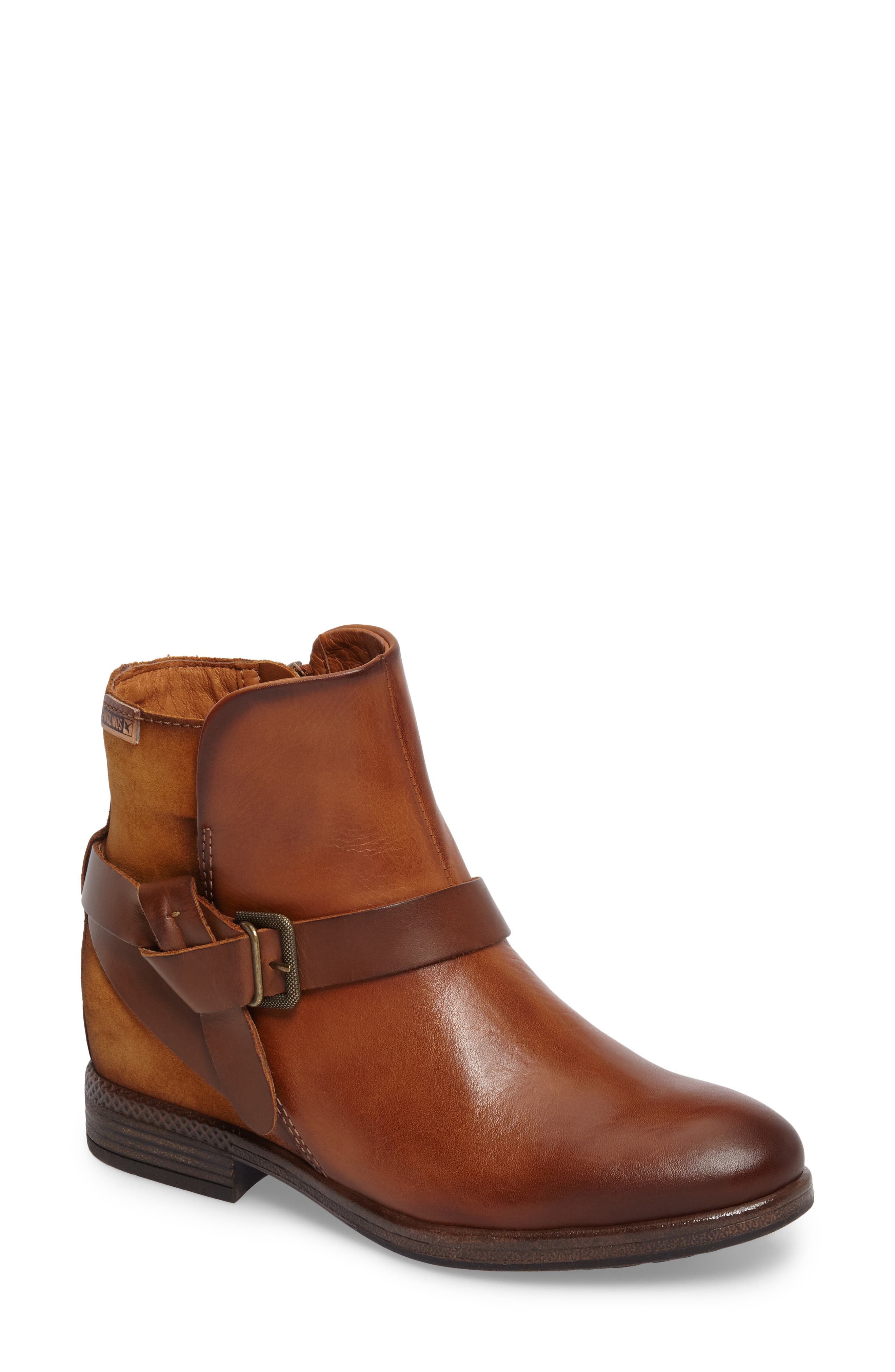 Pikolinos Ordino Strap Bootie, Beige