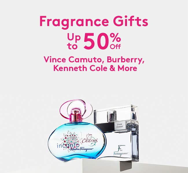Fragrance Gifts Up to 50% Off Vince Camuto, Burberry, Kenneth Cole & More