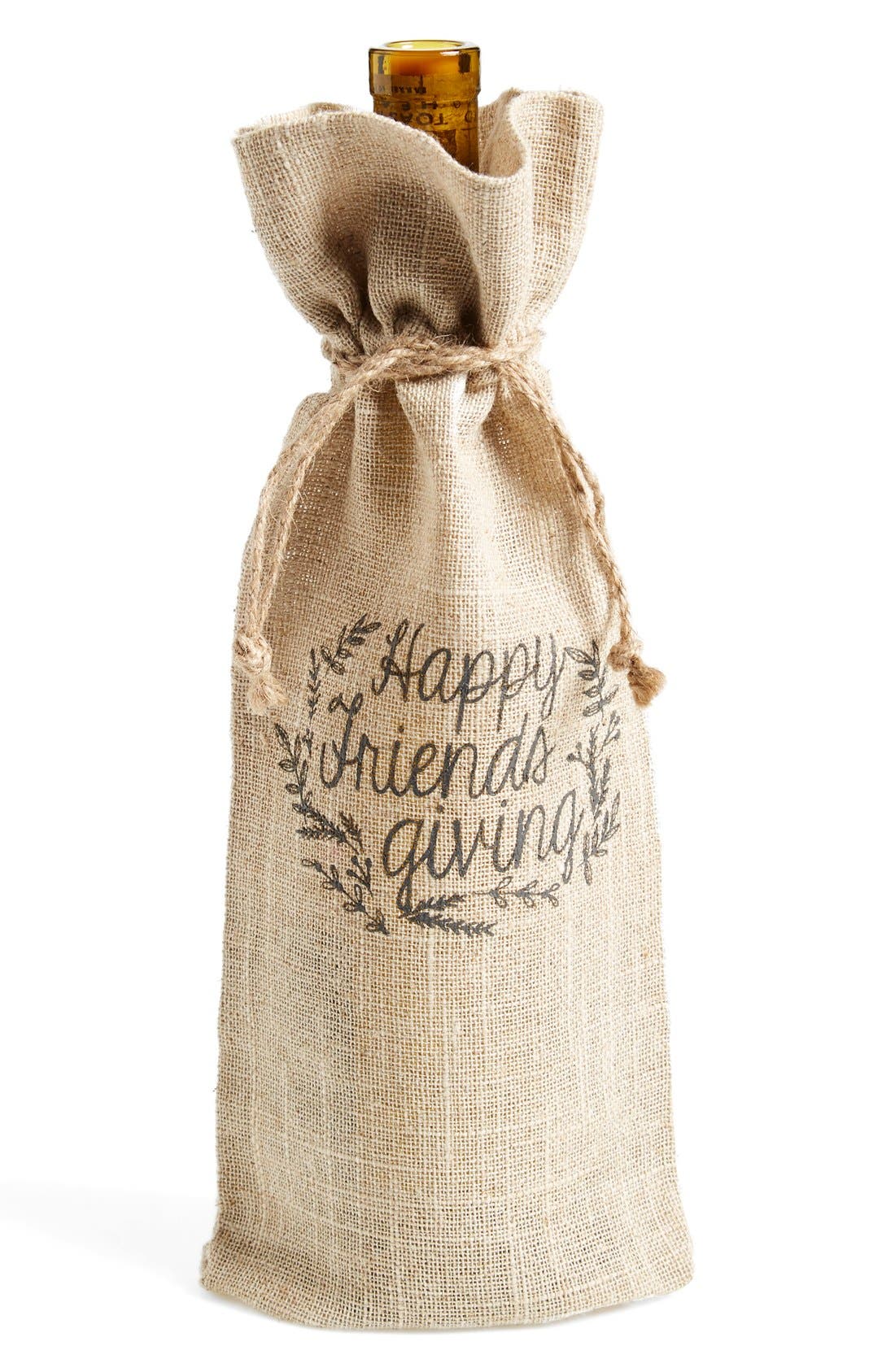 Levtex 'Friendsgiving' Wine Gift Bag Nordstrom
