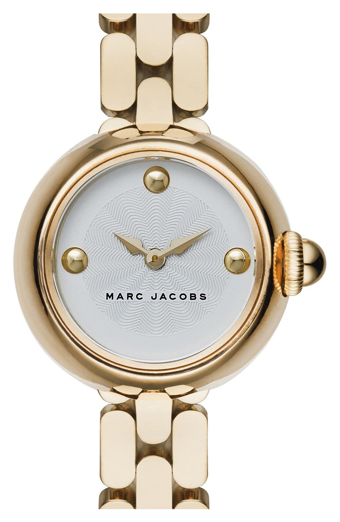 UPC 796483244443 product image for Women's MARC by Marc Jacobs 'Courtney' Bracelet Watch, 28mm - Gold/ White | upcitemdb.com