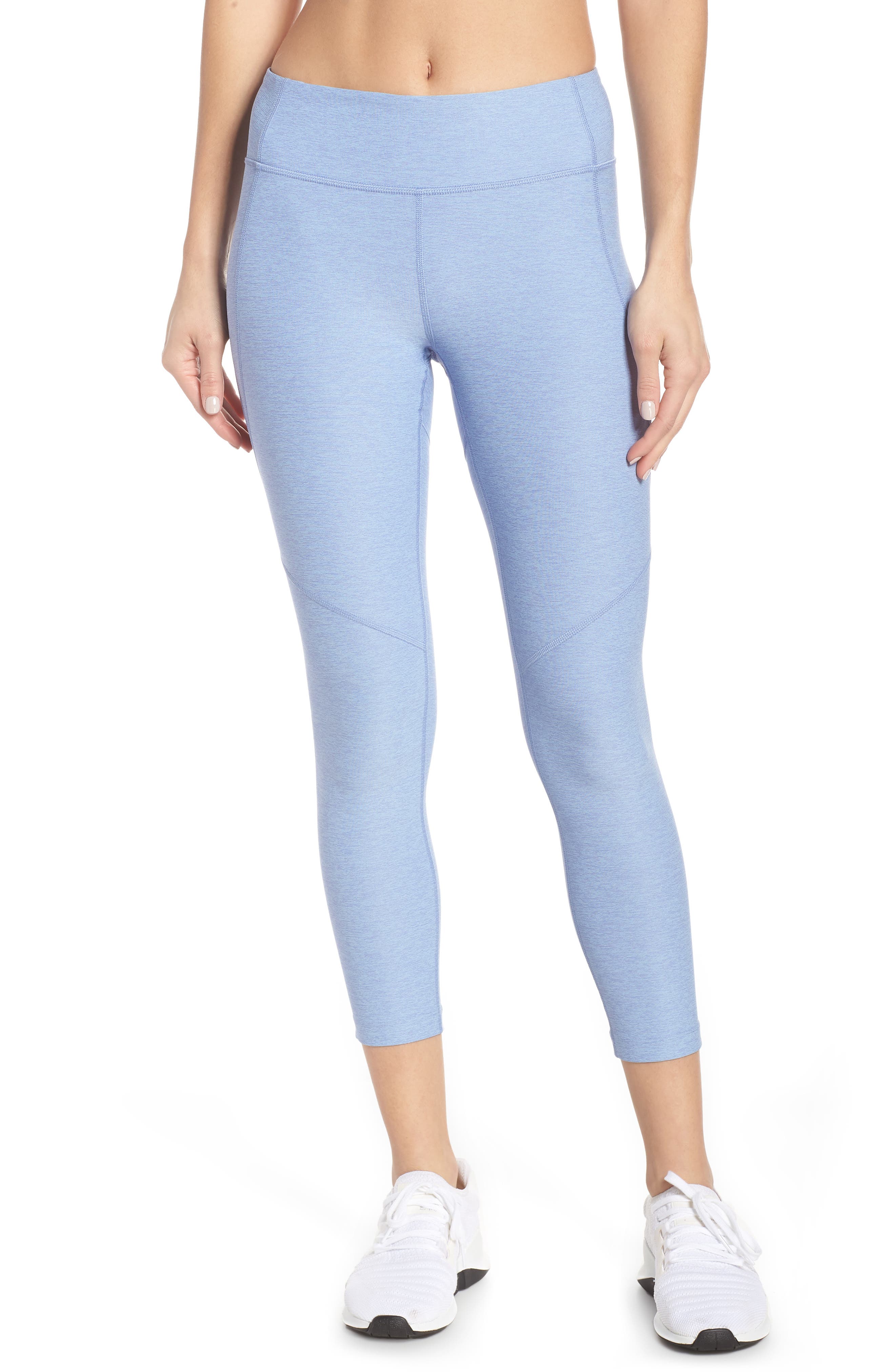Outdoor Voices Warm-Up Crop Leggings, Purple