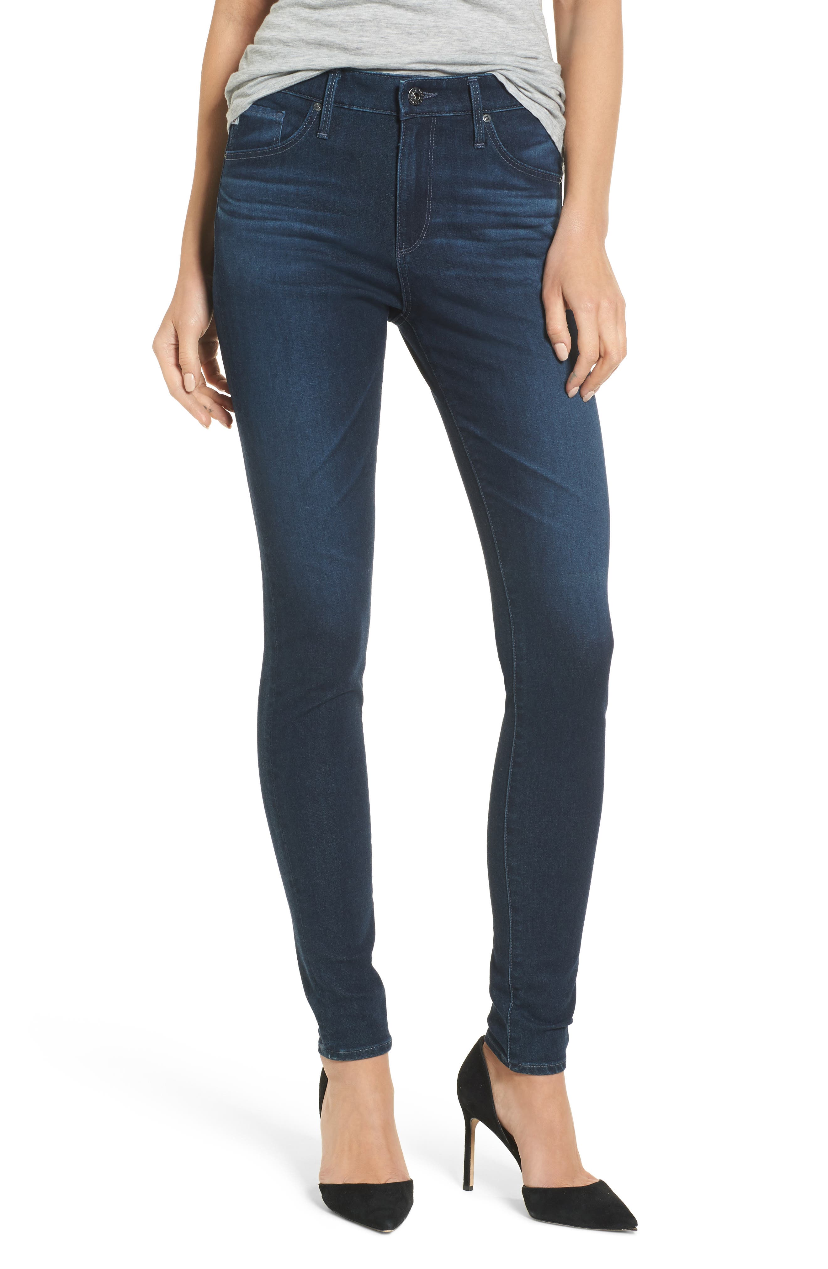 AG The Farrah High Waist Skinny Jeans Nordstrom