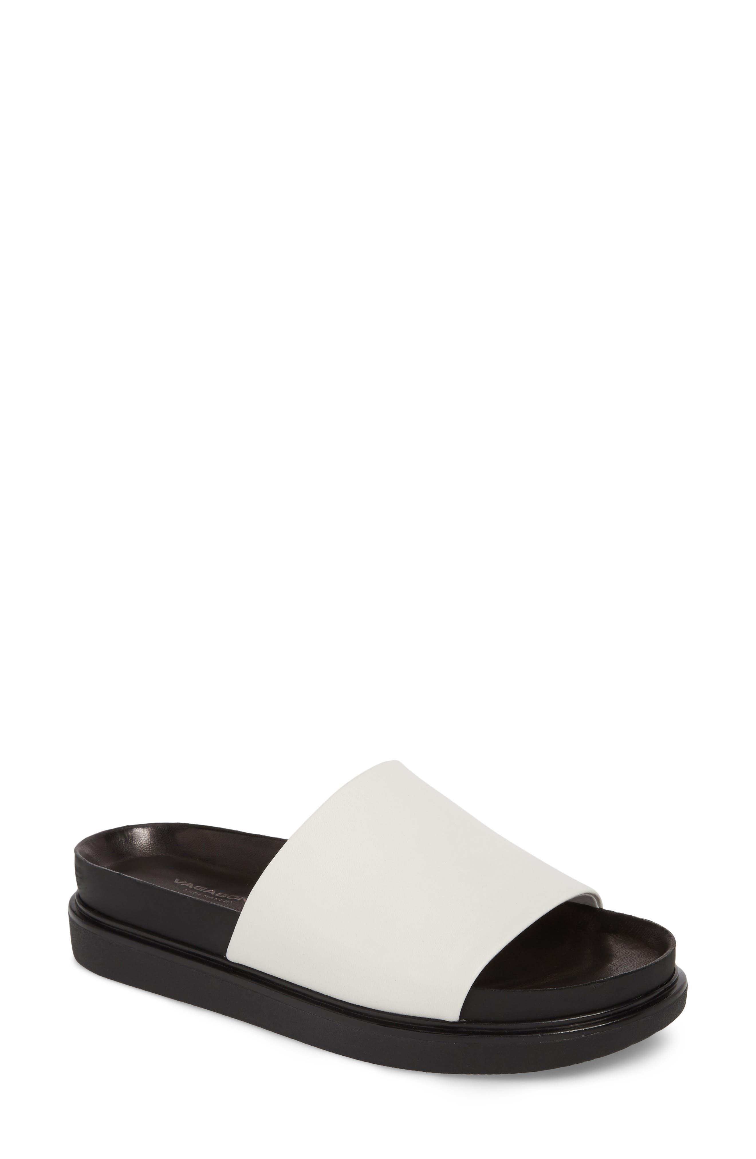Vagabond Shoemakers Erin Slide Sandal, White