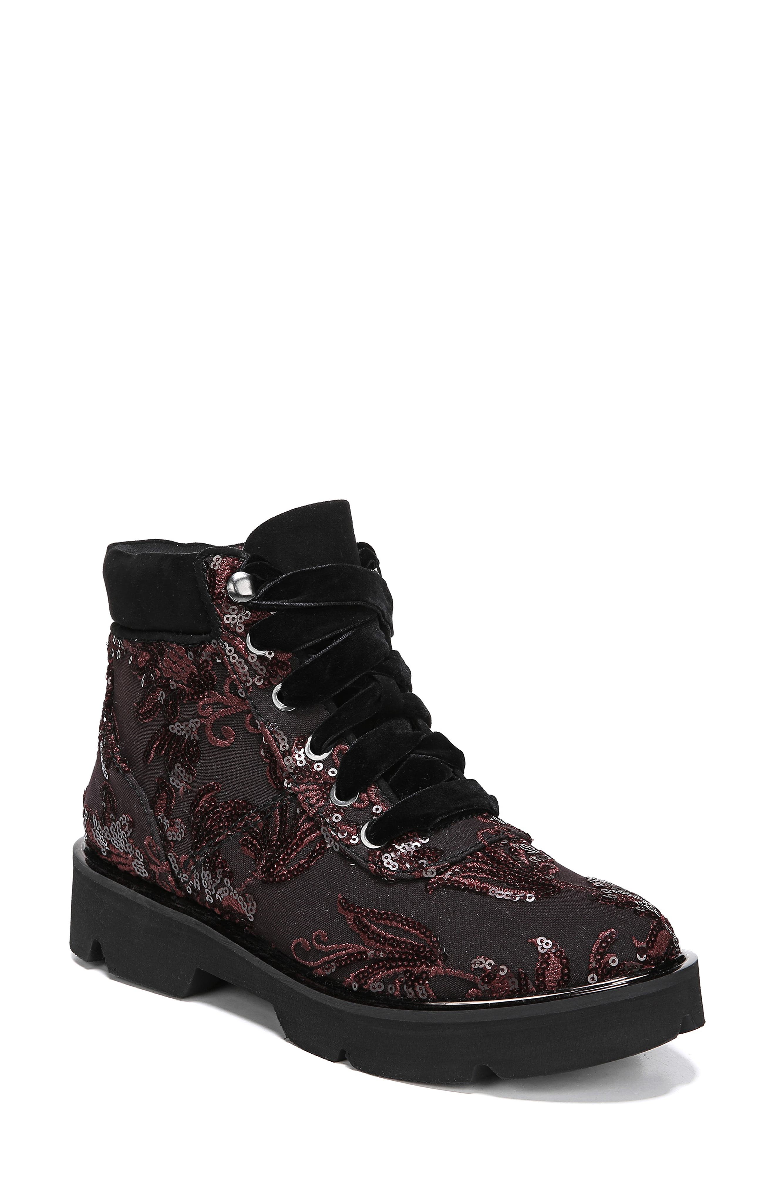 Naturalizer Lucy Hiking Boot, Burgundy