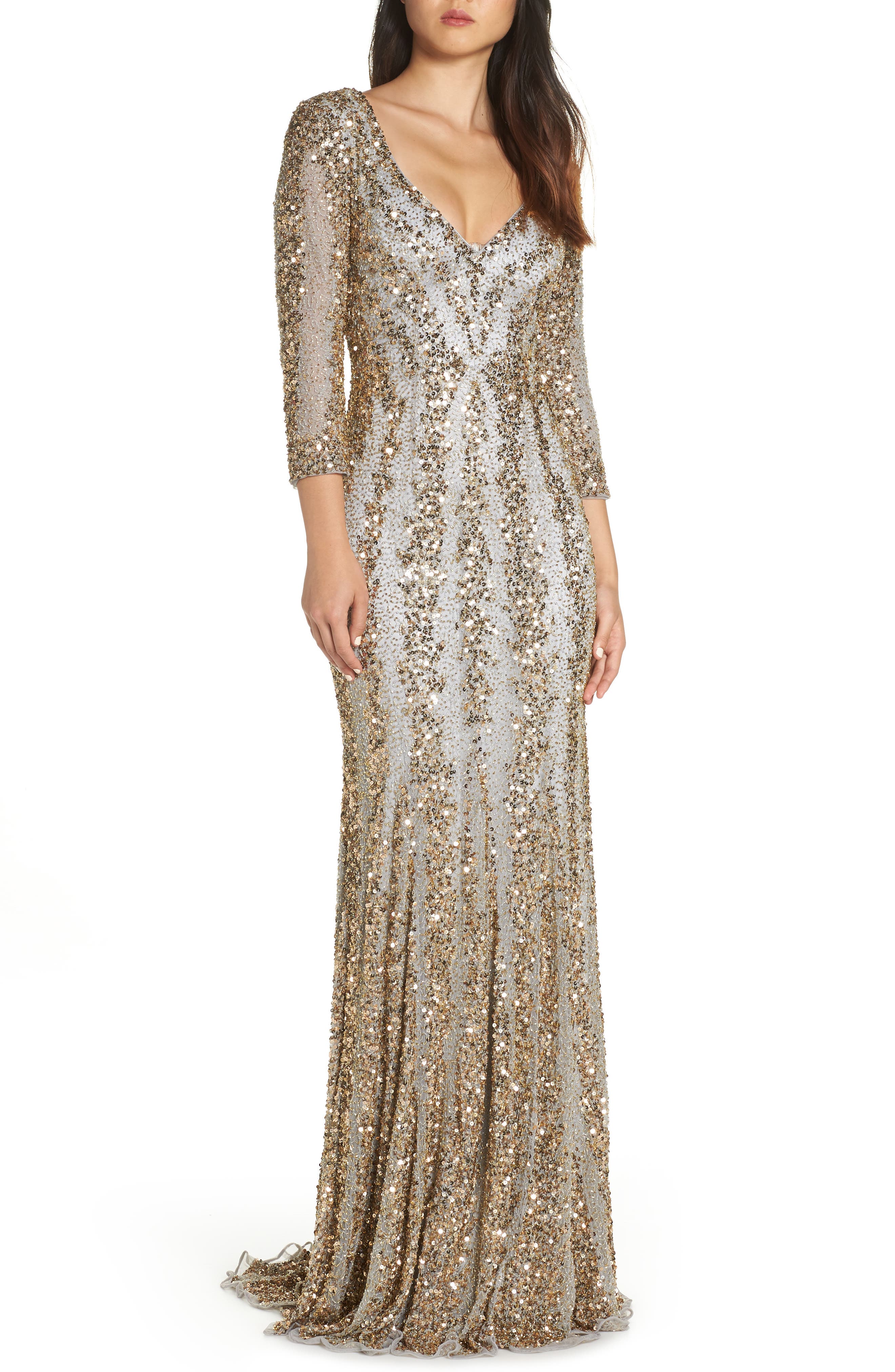 MAC Duggal Sequin Gown
