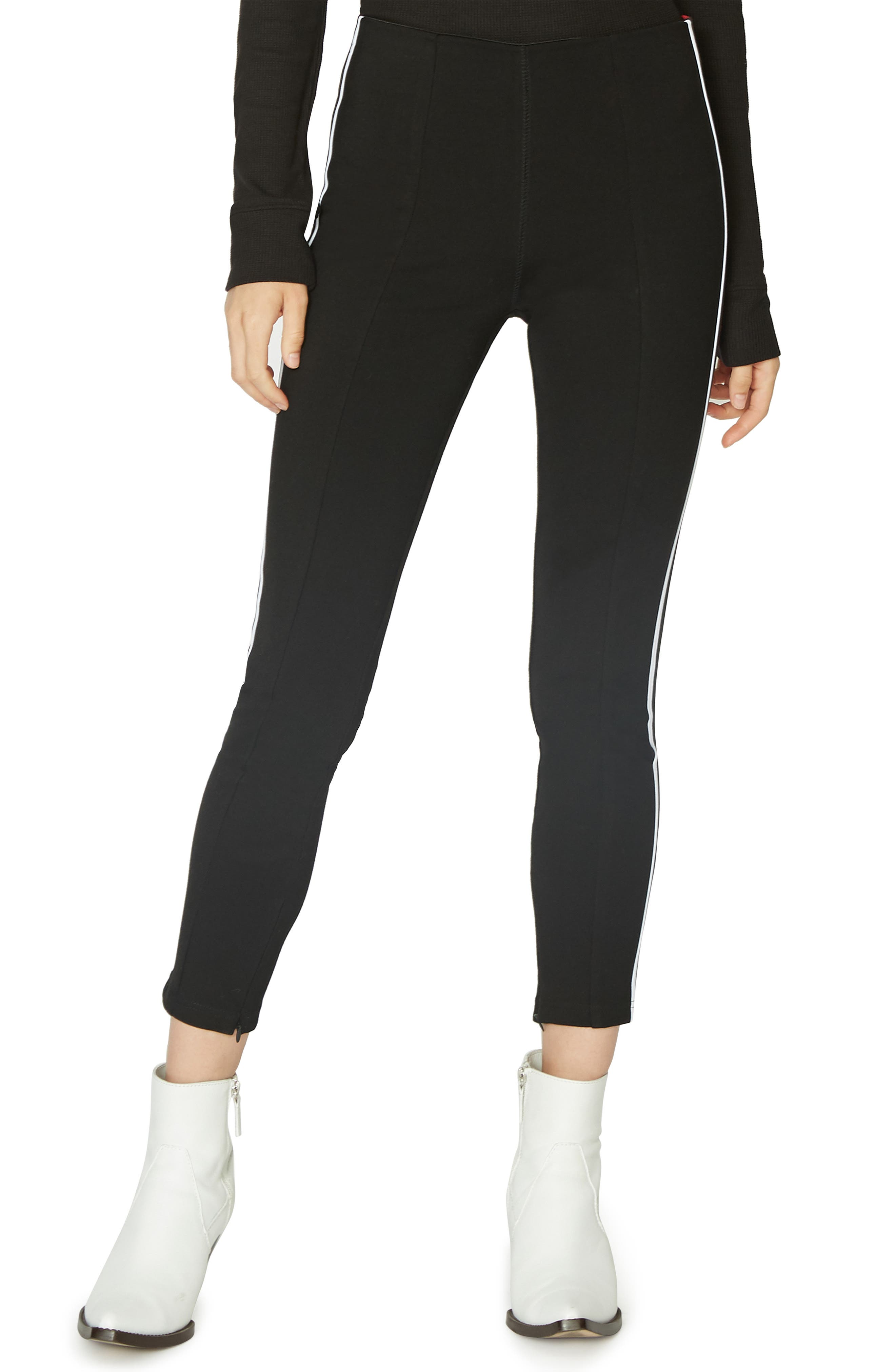 sanctuary track sport stripe pant