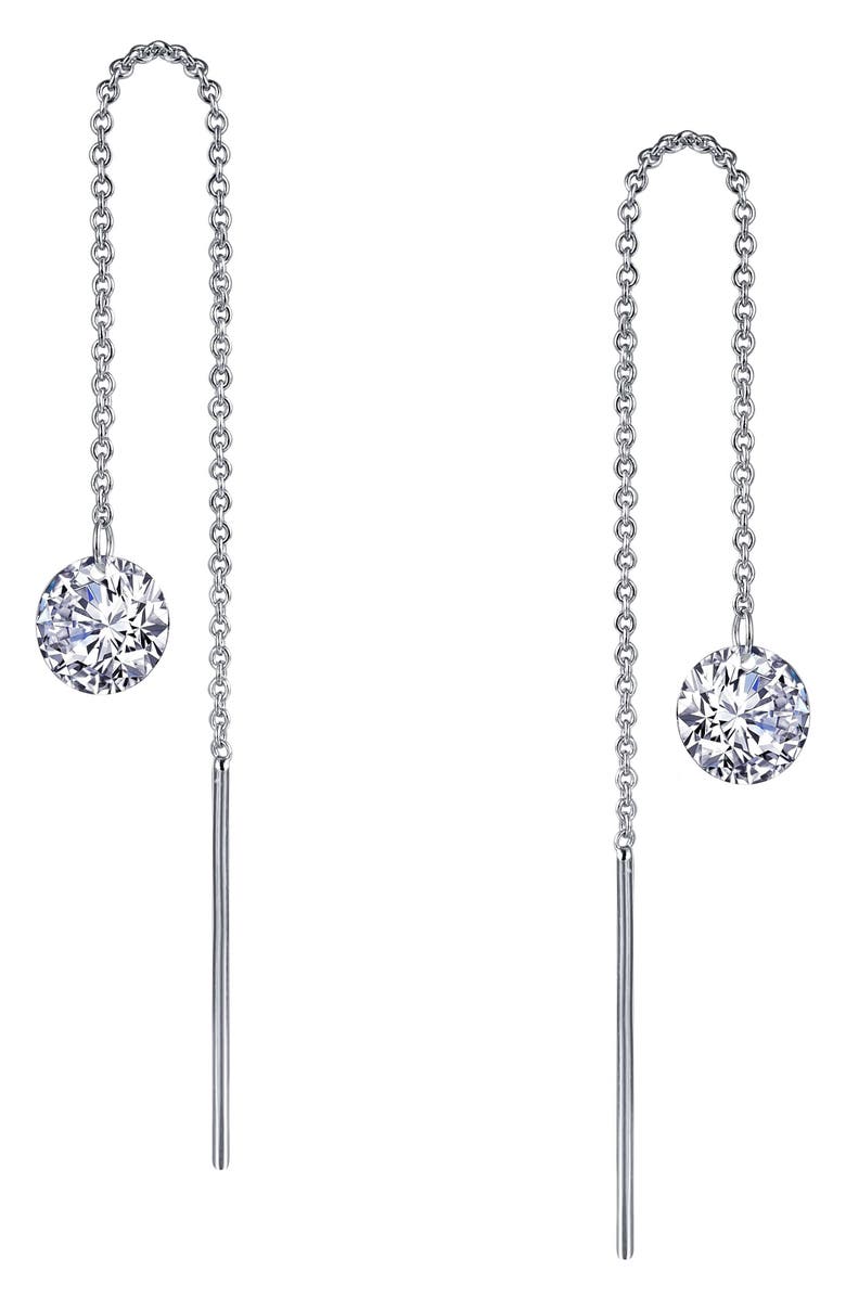 Lafonn Simulated Diamond Threader Earrings Nordstrom Simulated Diamond Threader Earrings
