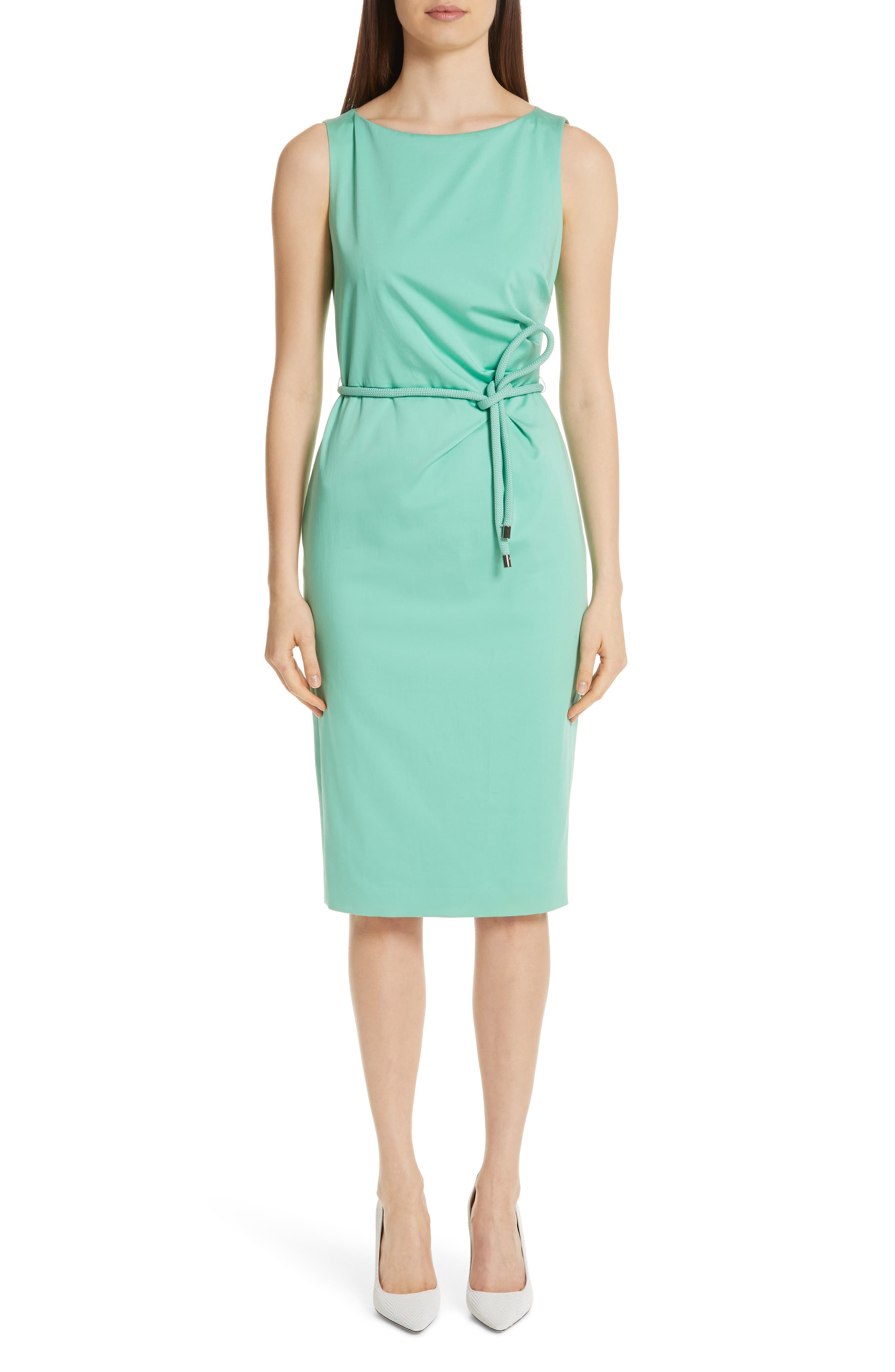 Max Mara Cordoba Sheath Dress, Green