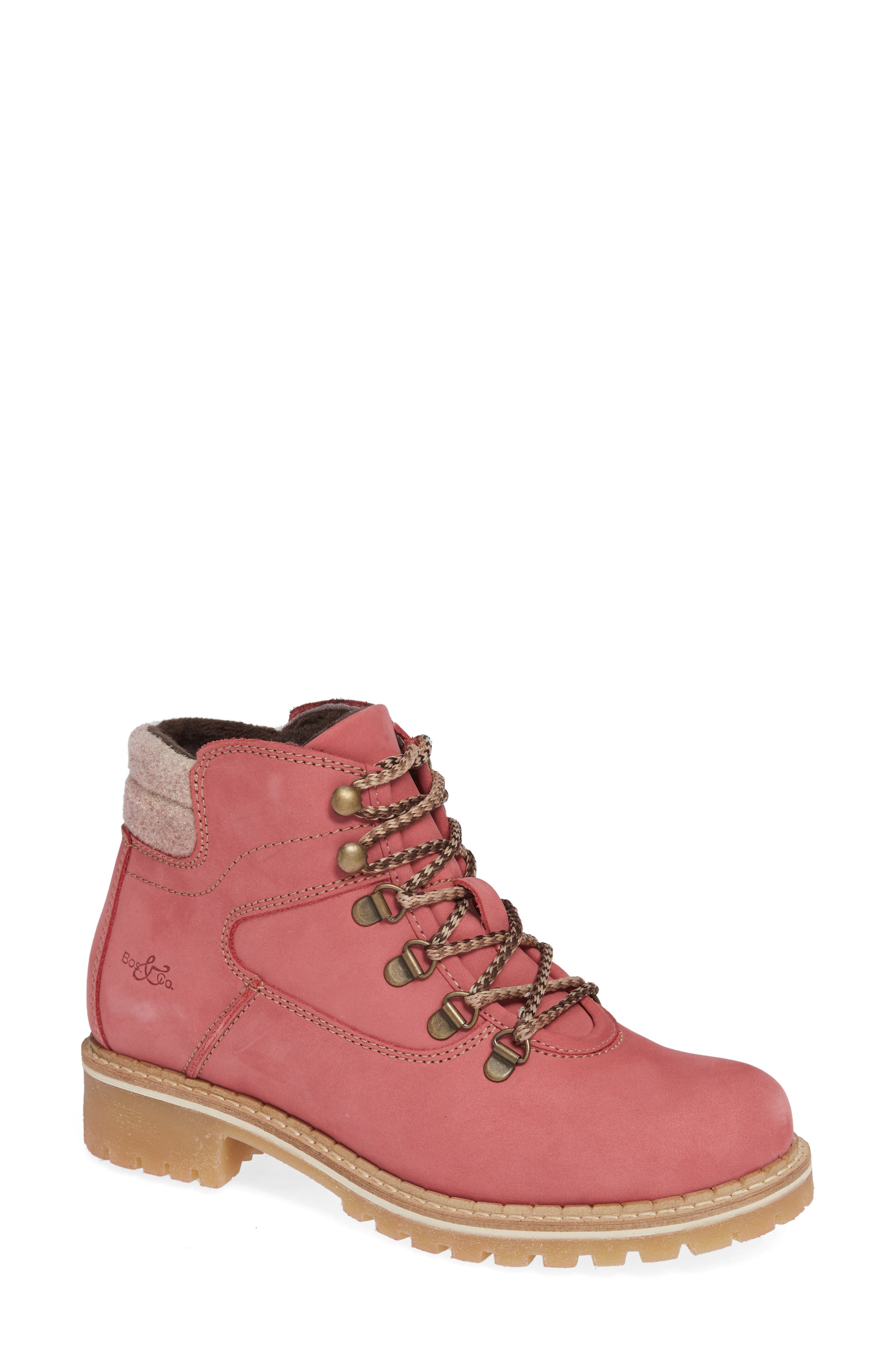 Bos. & Co. Hartney Waterproof Boot, Pink