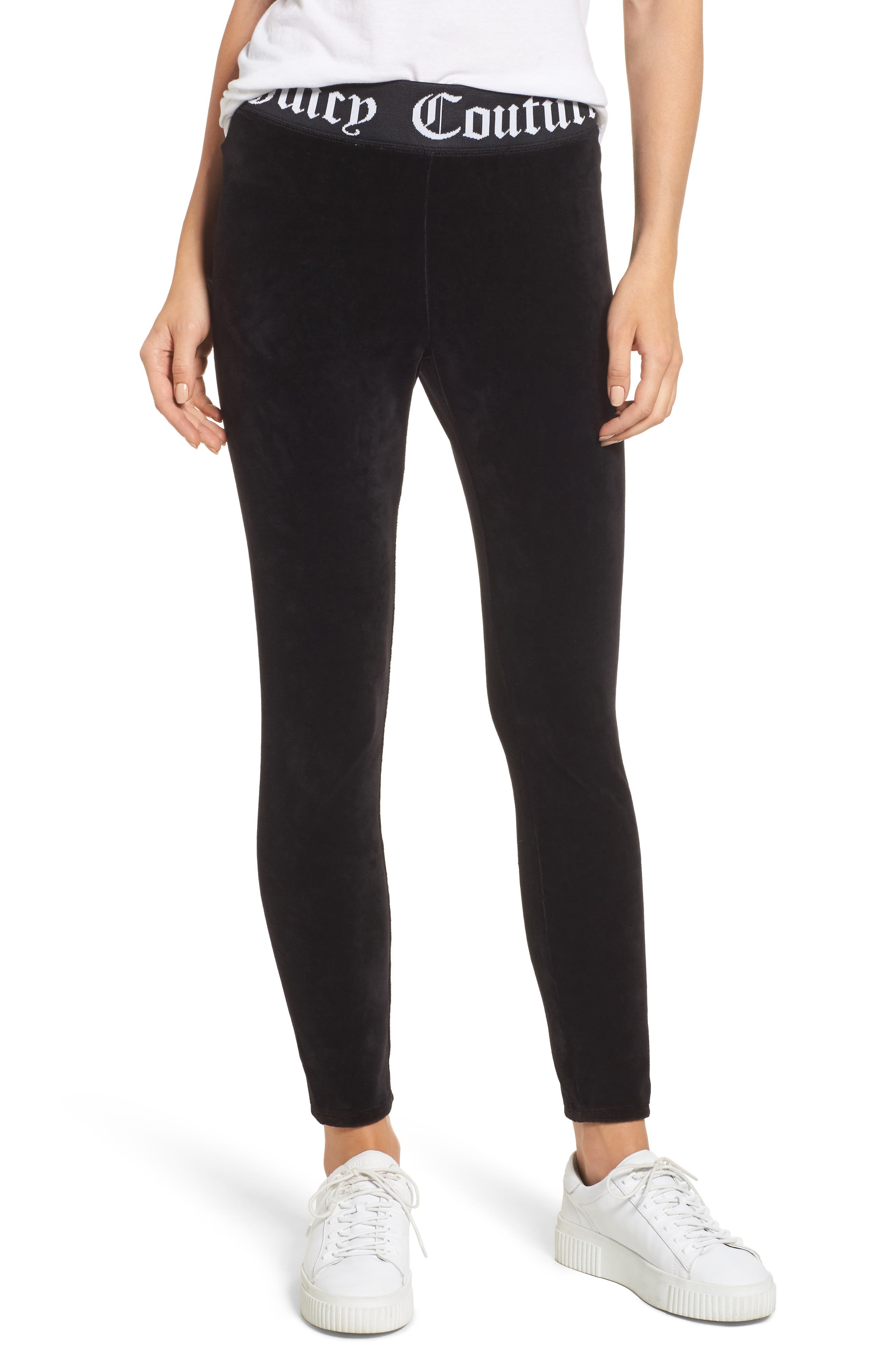 Juicy Couture Stretch Velour Leggings Nordstrom