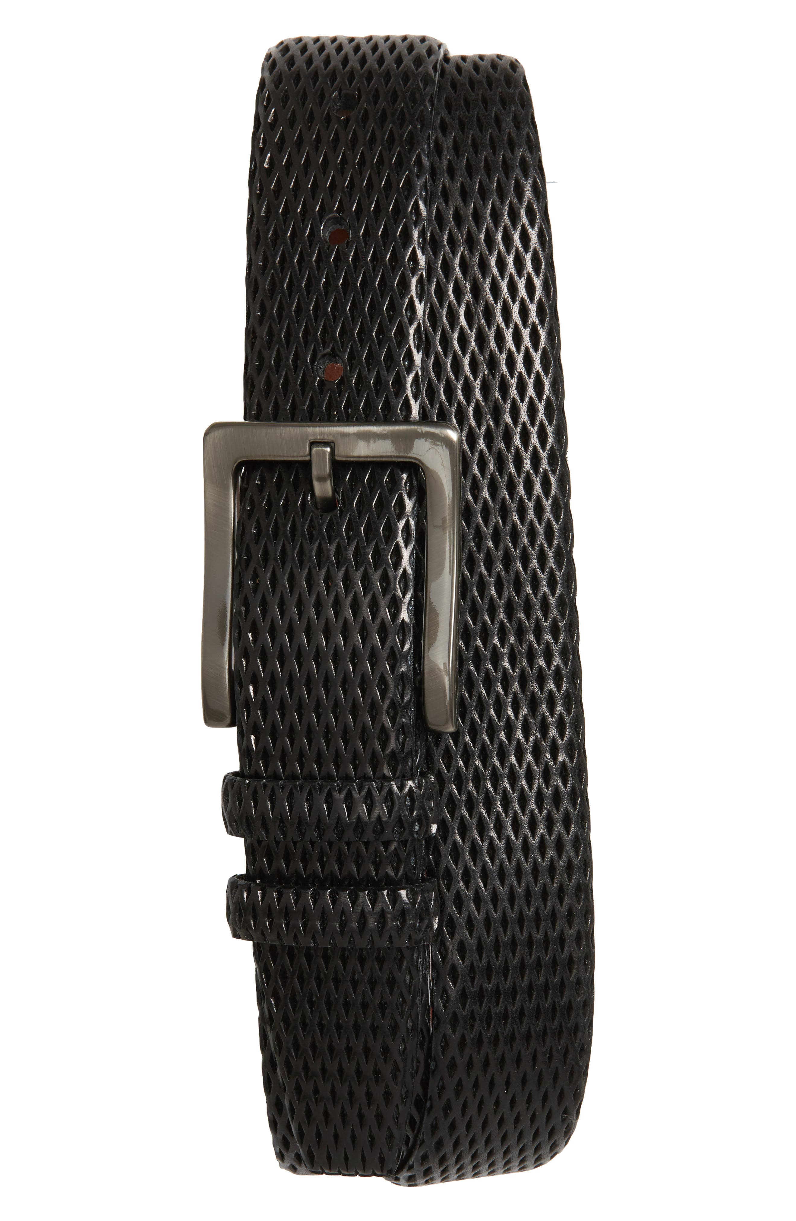 Torino Belts Embossed Leather Belt