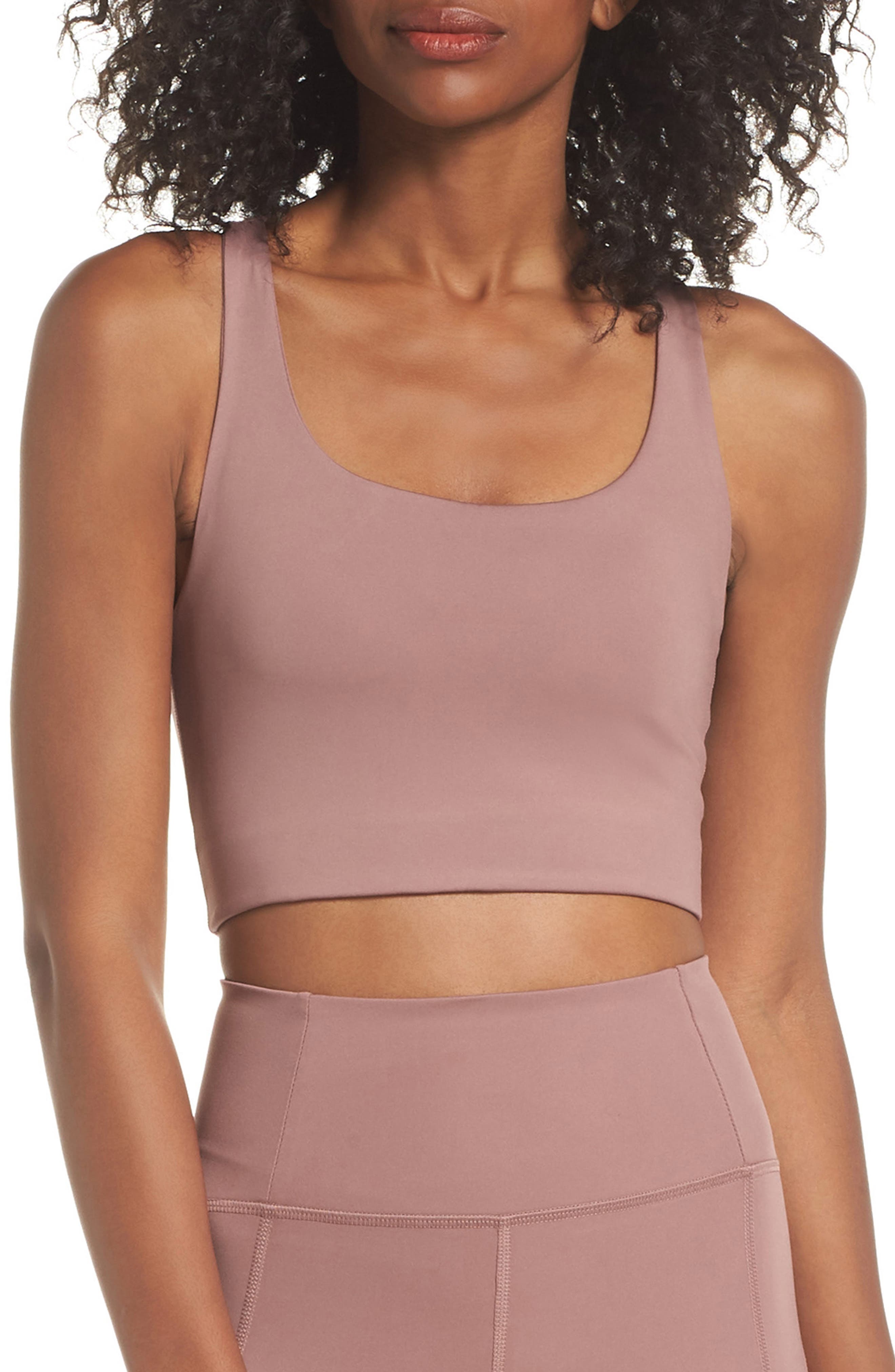 Girlfriend Collective Paloma Sports Bra, Pink