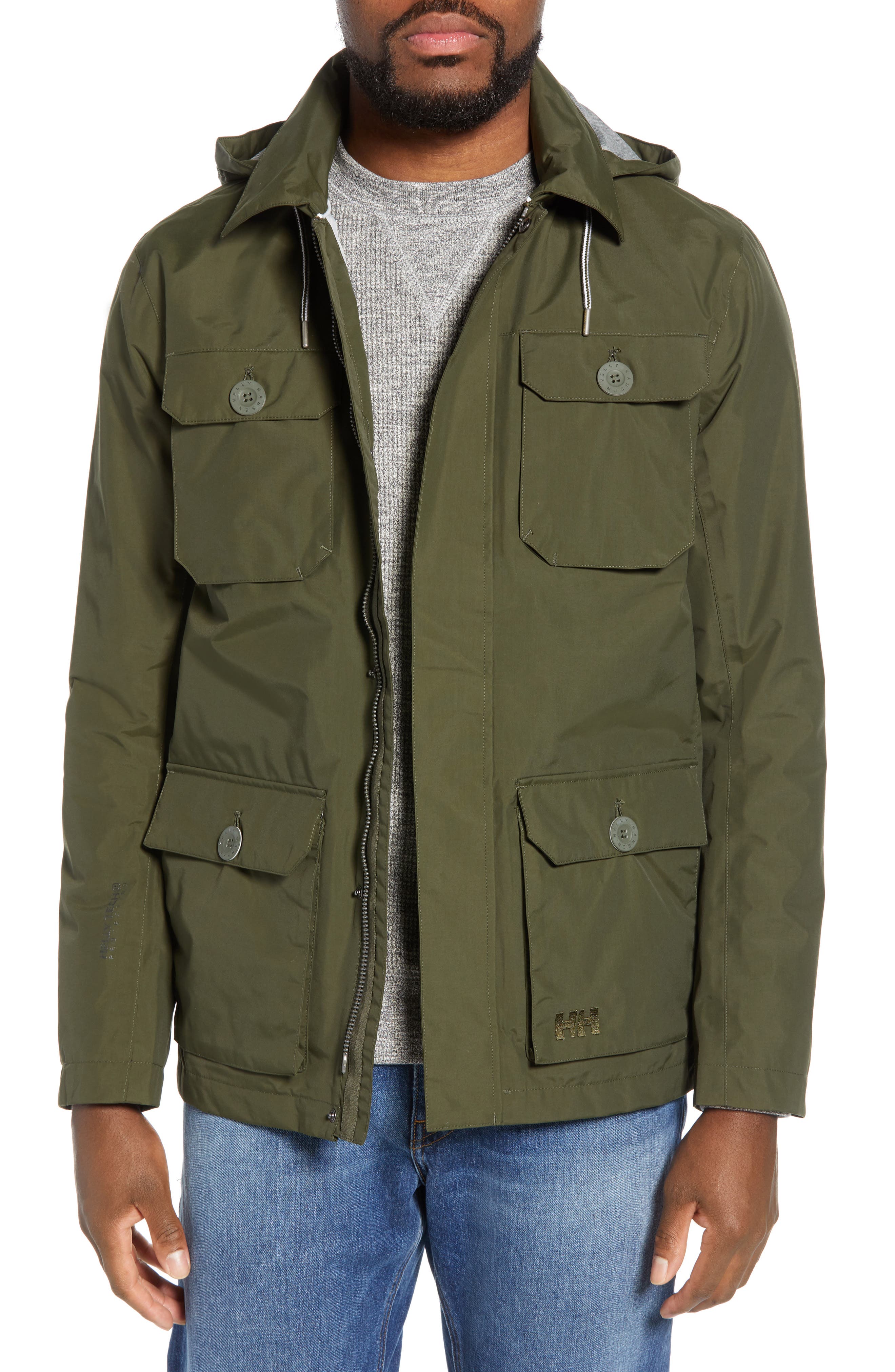 Helly Hansen Kobe Waterproof Helly Tech Field Jacket, Blue