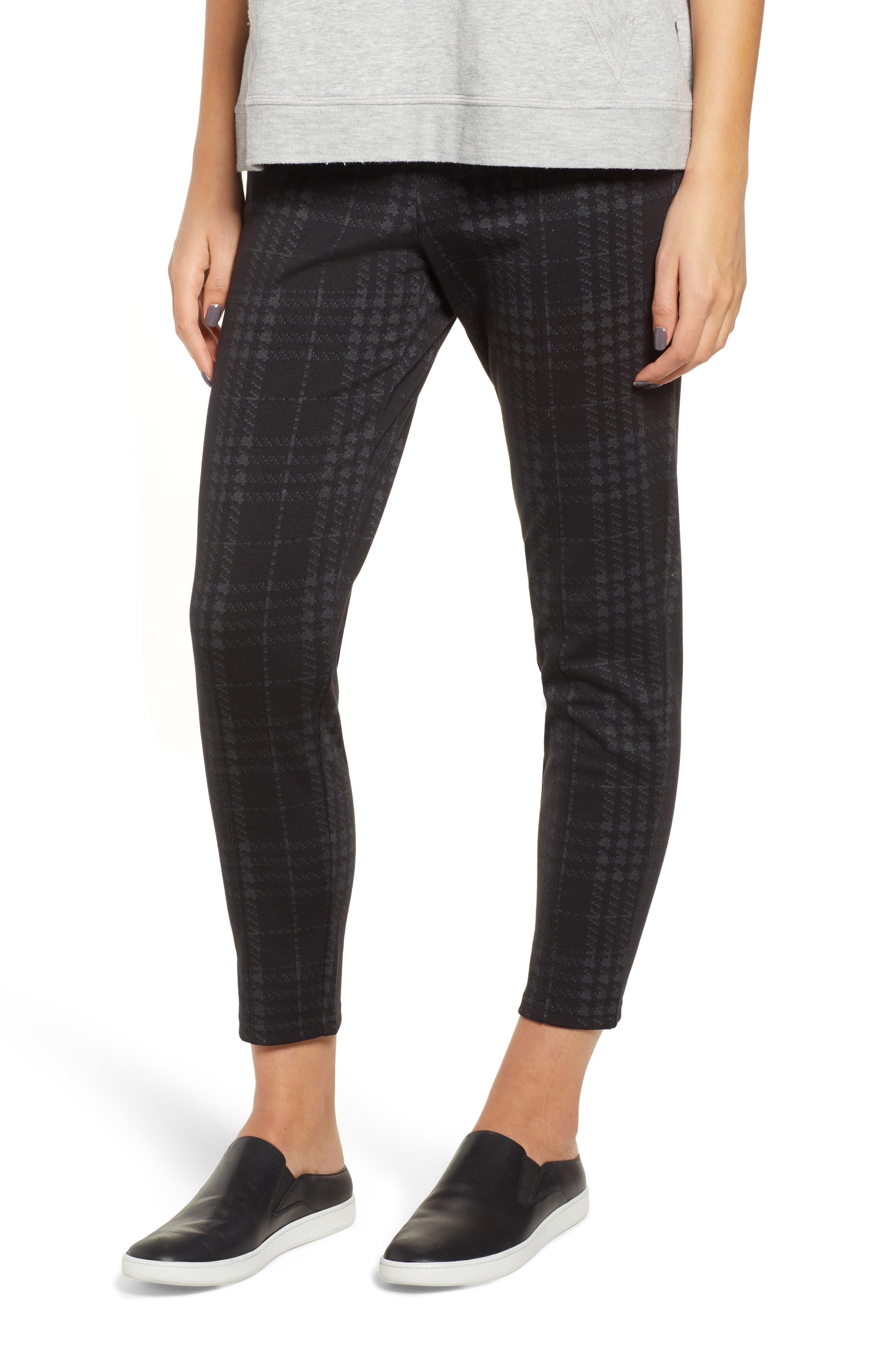 Hue Seamed Ponte Skimmer Leggings