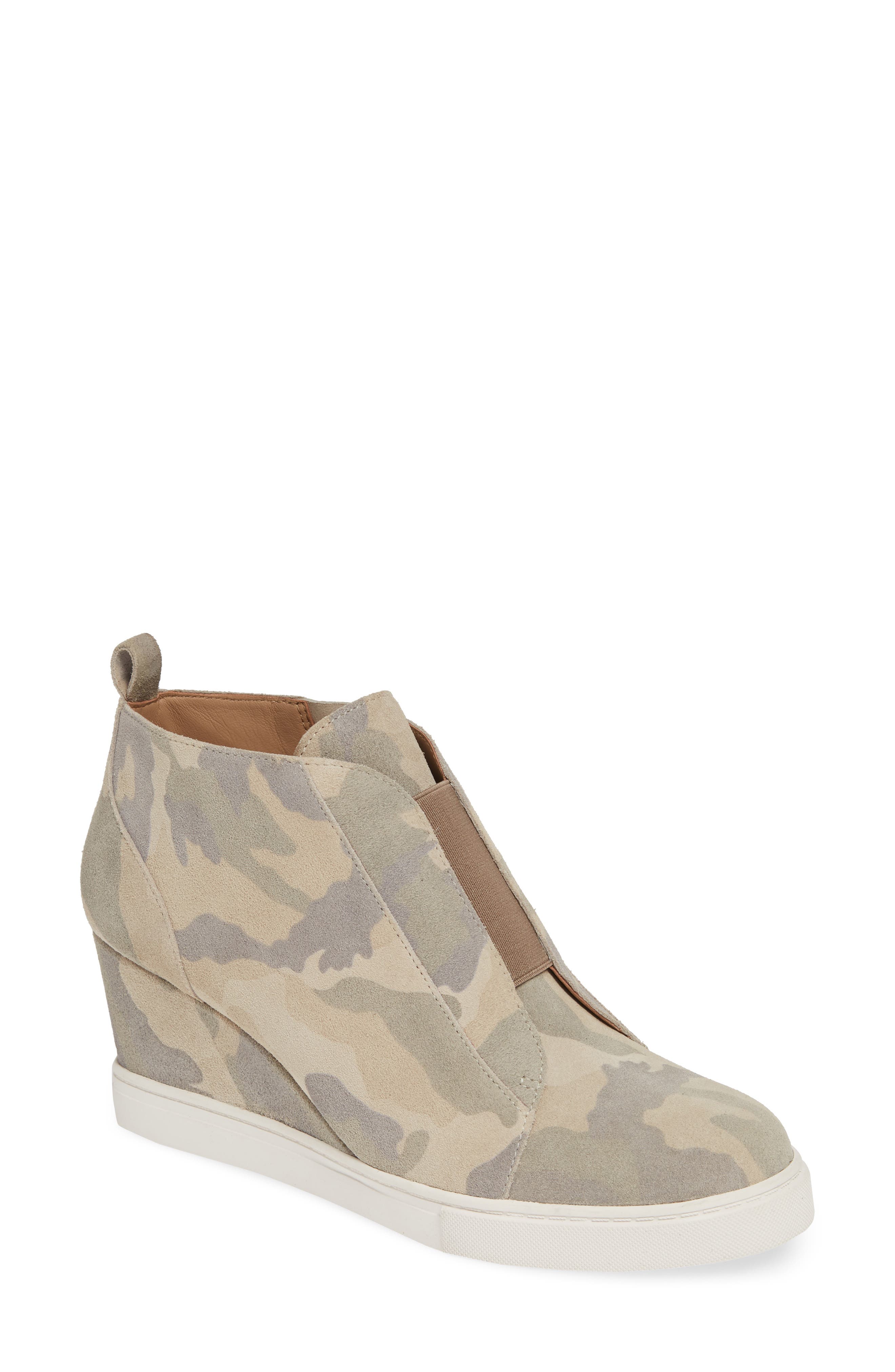 Linea Paolo Felicia Wedge Bootie, Beige