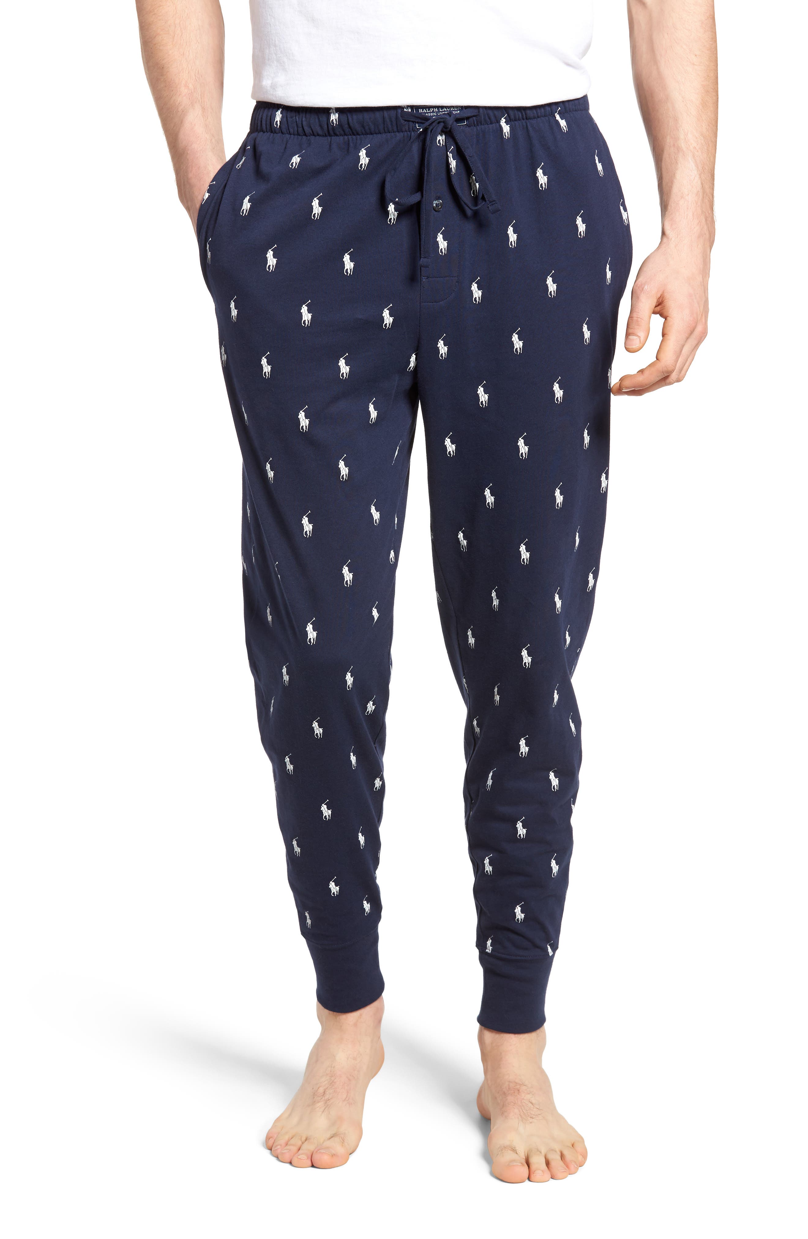 Polo Ralph Lauren Pony Print Pajama Pants, Blue