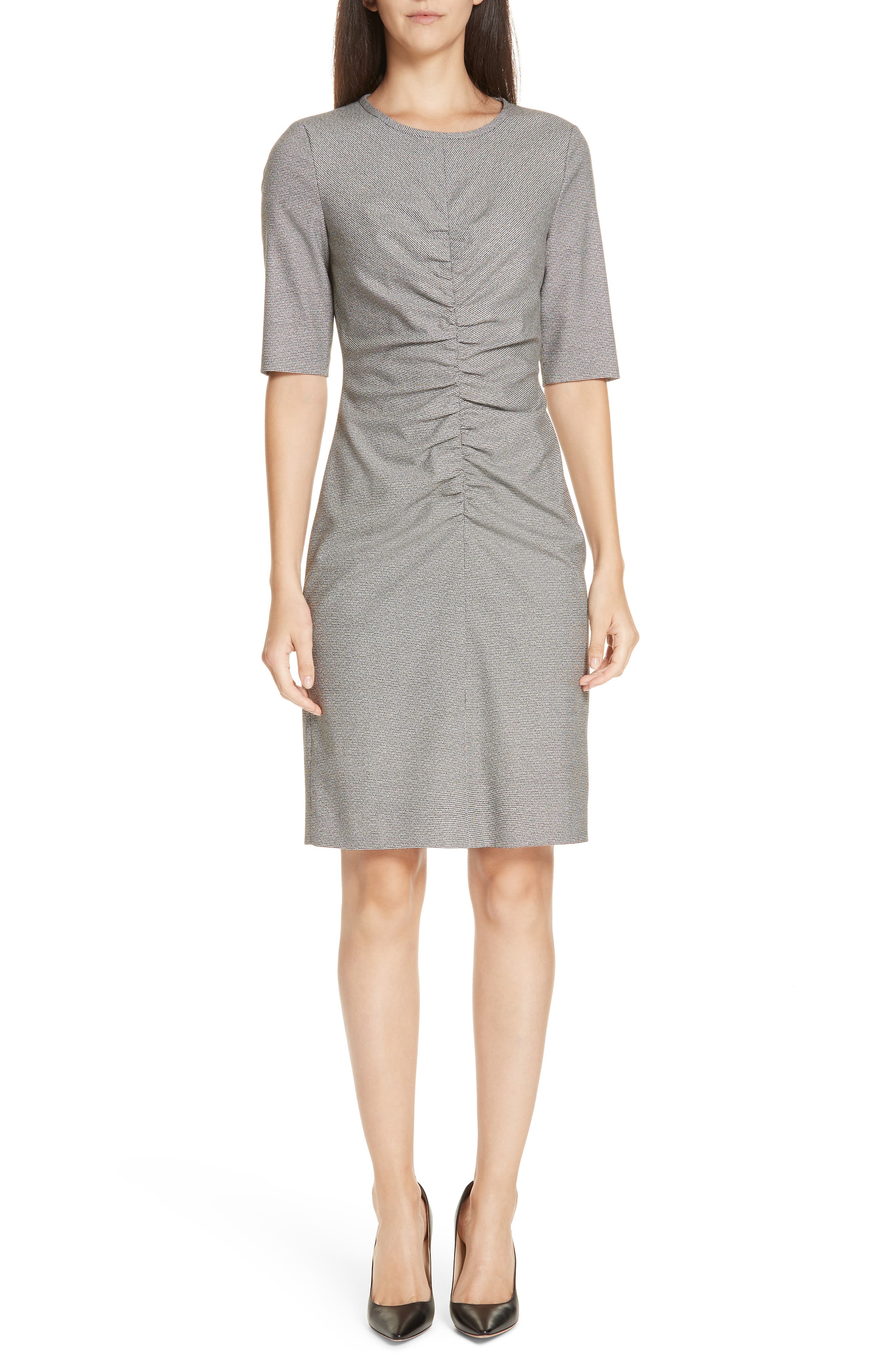 Boss Dirafia Blurred Optic Dress
