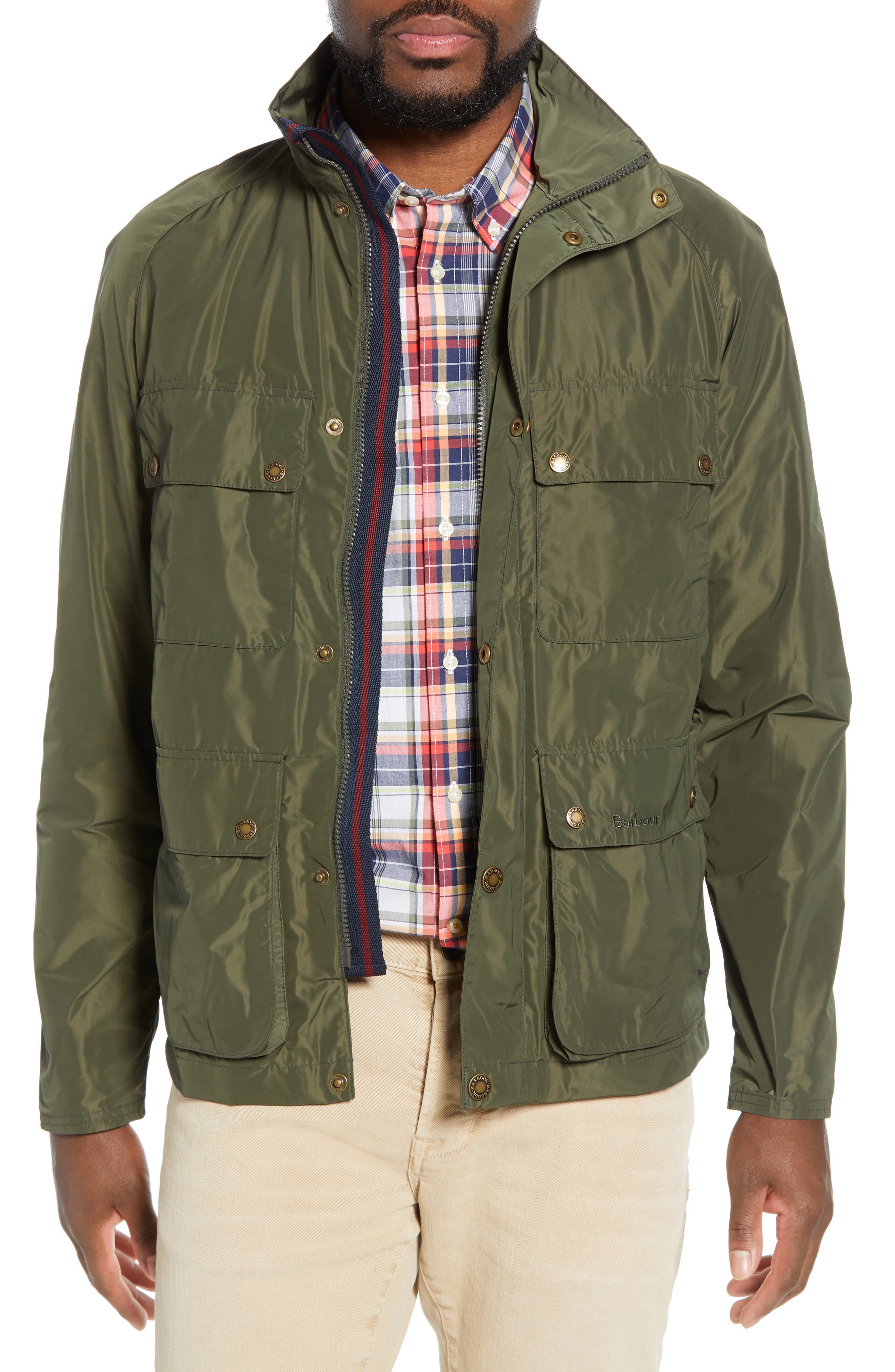 Barbour Inchkeith Taoilored Fit Jacket, Green