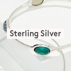 Sterling silver.