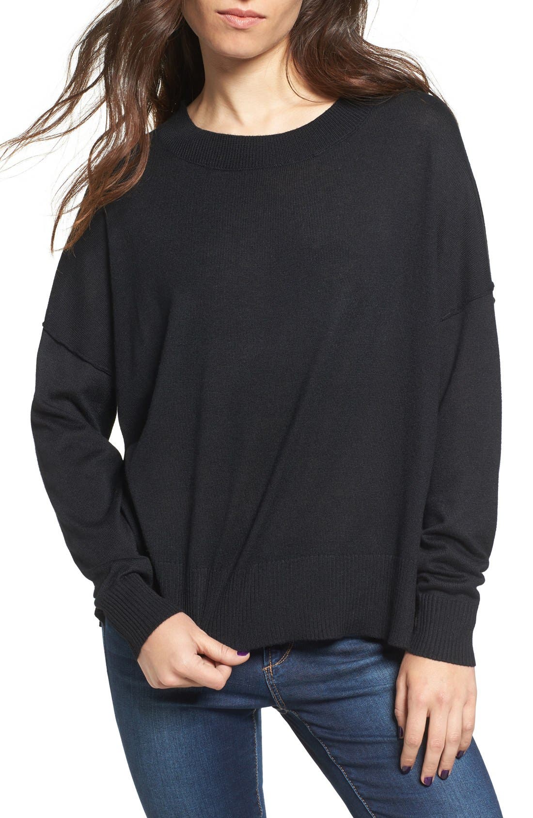 BP. Drop Shoulder Pullover Sweater Nordstrom