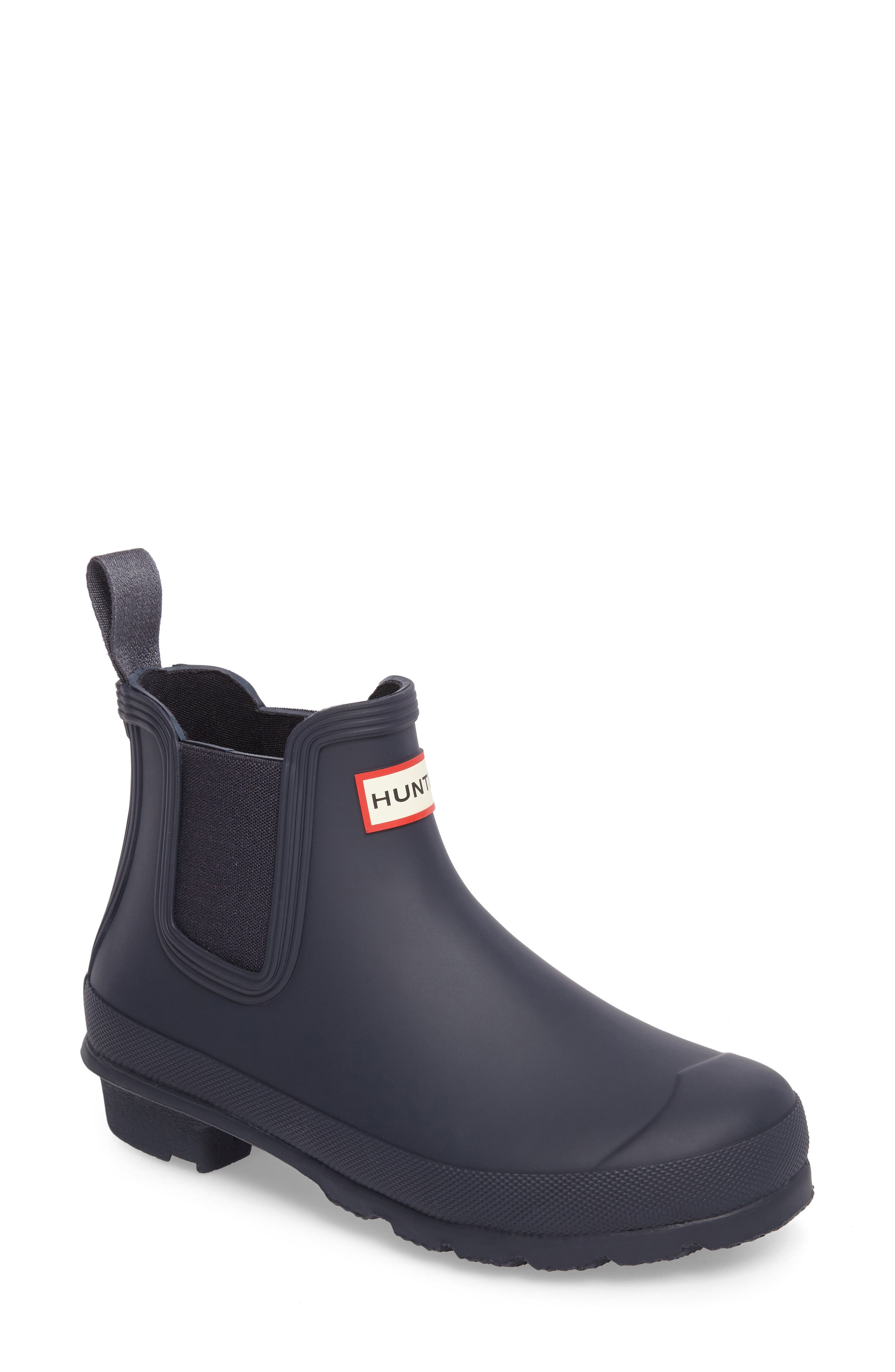 Hunter Original Waterproof Chelsea Rain Boot, Blue