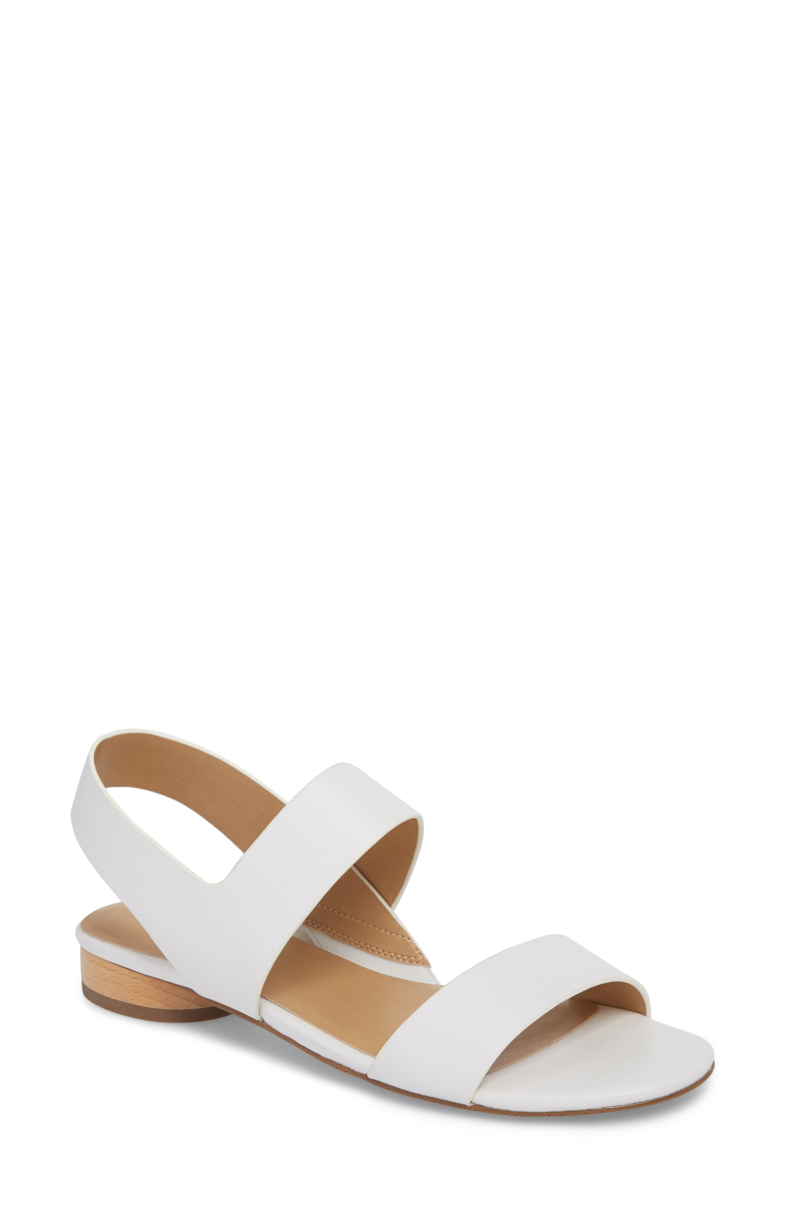 Vaneli Blanka Sandal- White