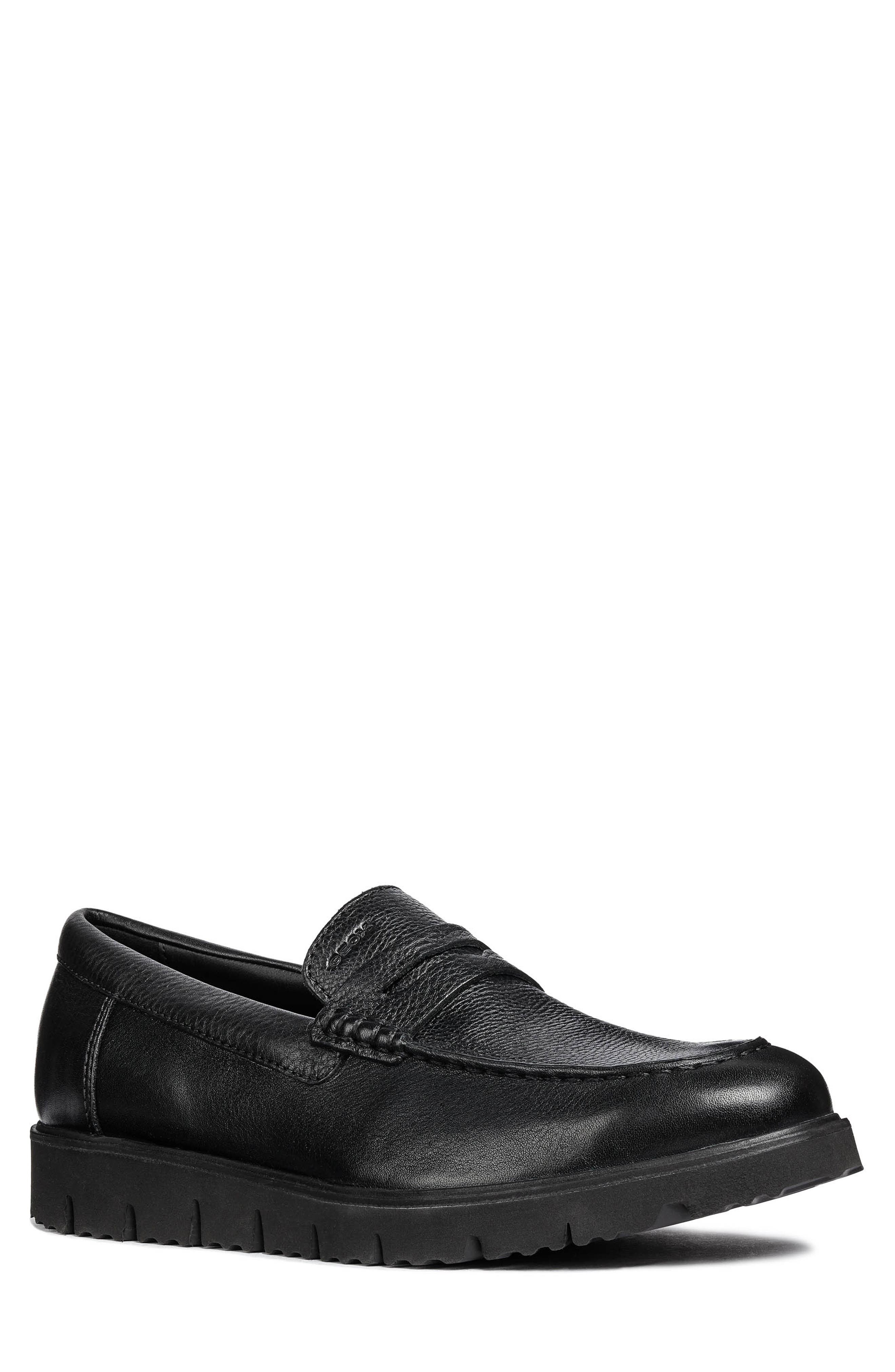 Geox New Pluges 5 Penny Loafer, US / 44EU - Black