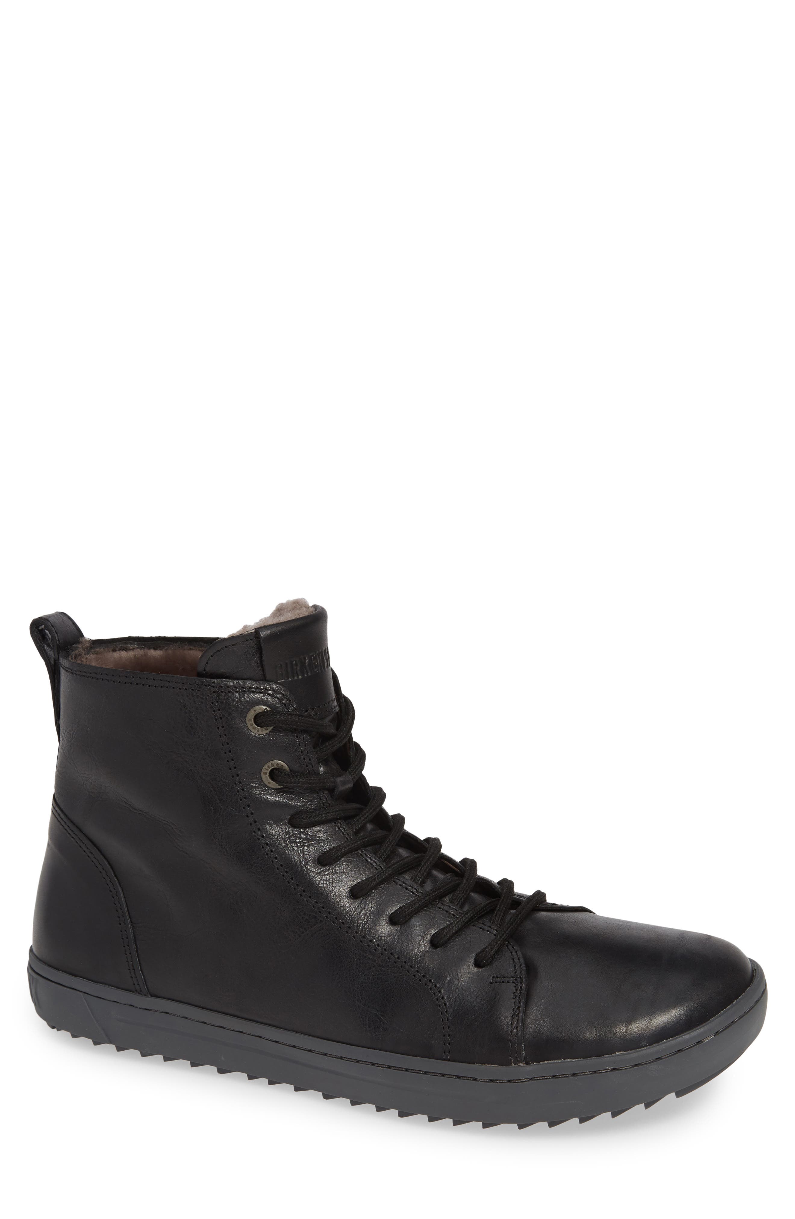 Birkenstock Barlett Genuine Shearling Sneaker,13.5 - Black