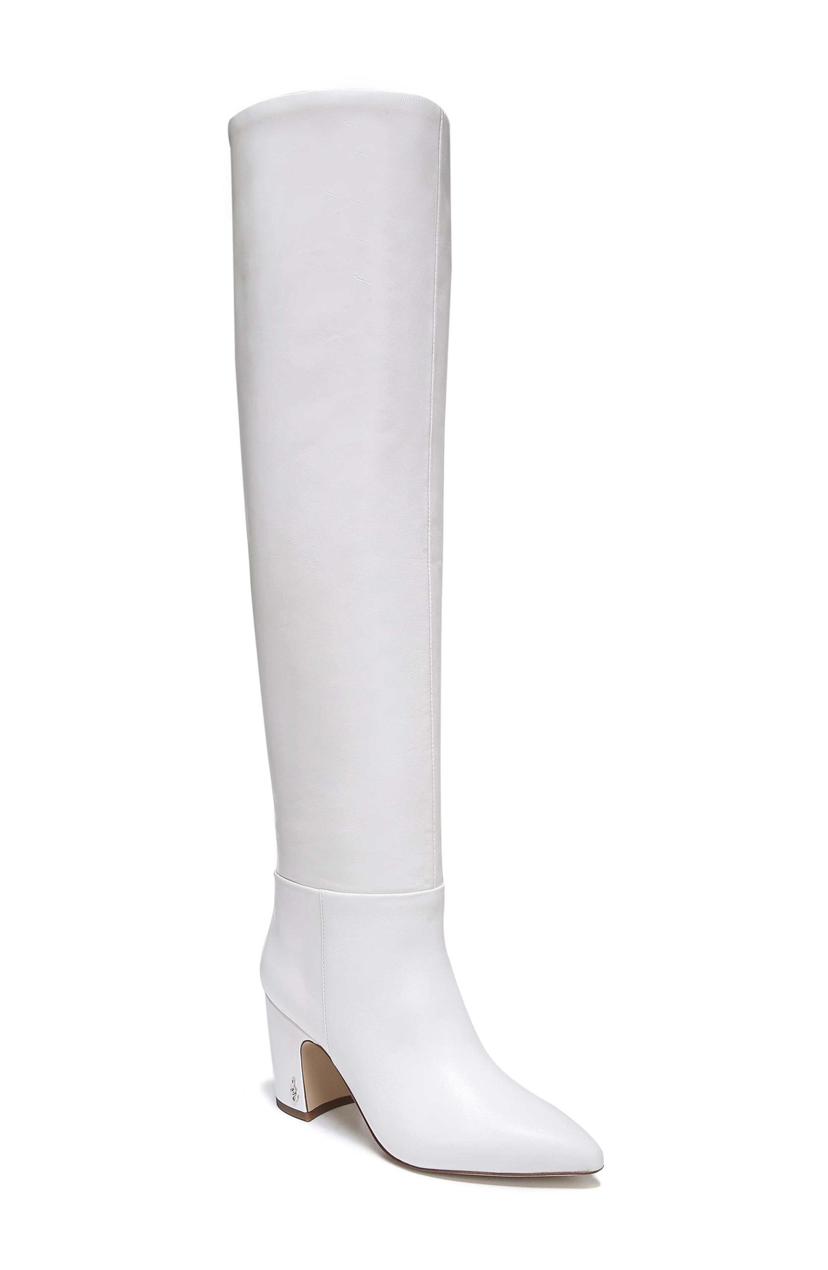 Hutton Boot,
                        Main,
                        color, BRIGHT WHITE LEATHER