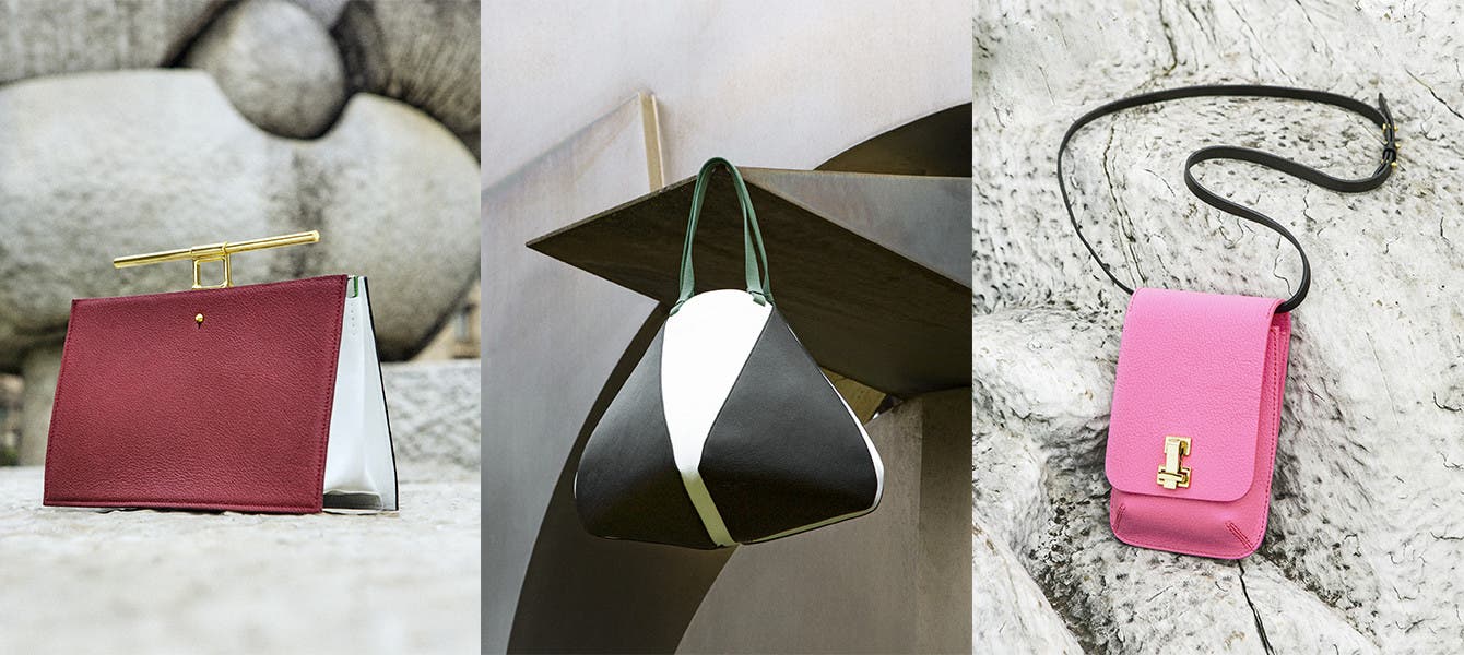 The VOLON designer handbags.