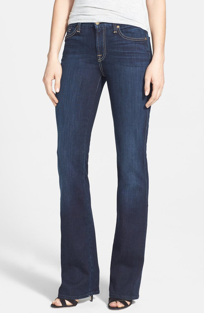 7 For All Mankind® 'Kimmie' Bootcut Jeans (Black Night) | Nordstrom